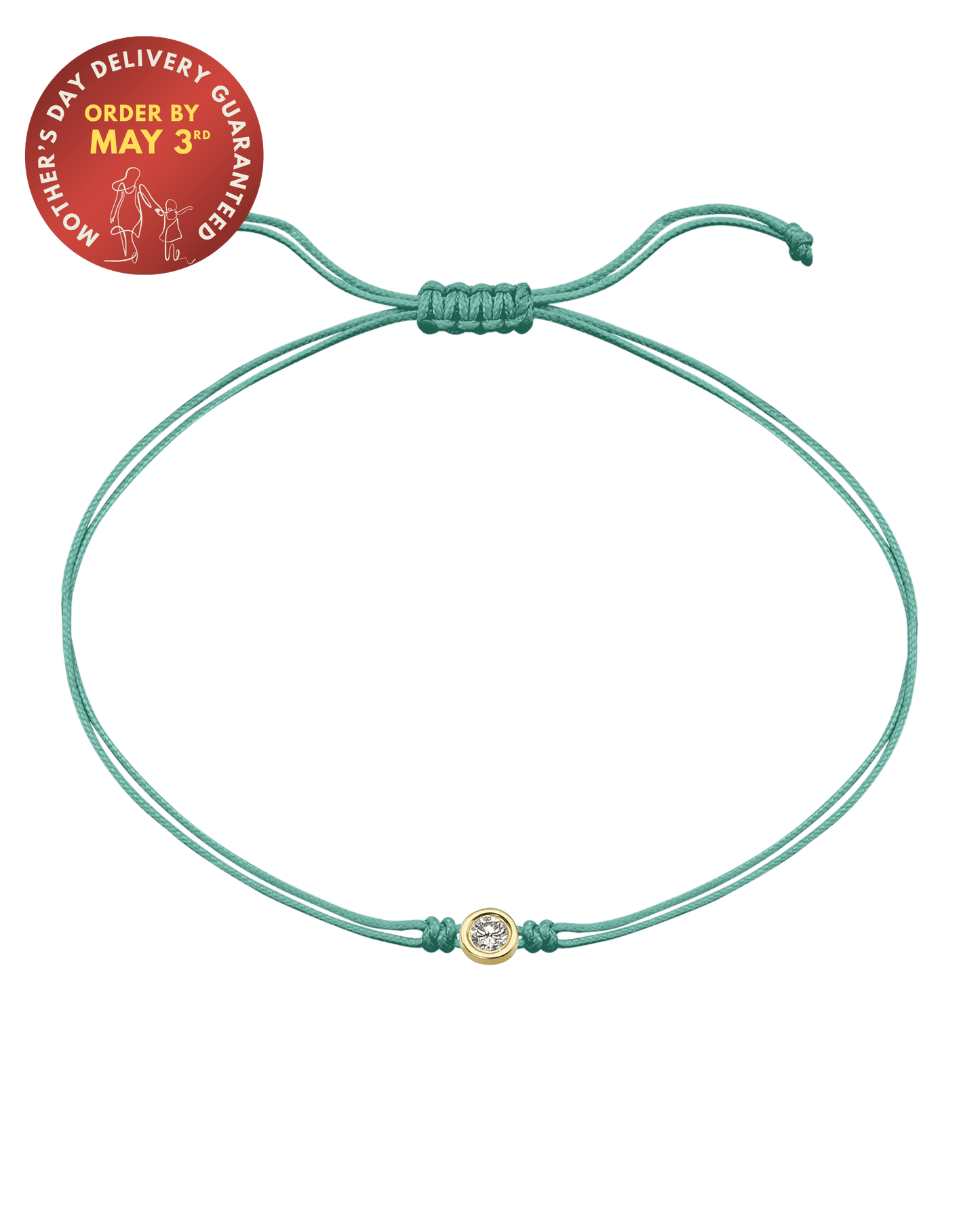 Summer Edition : The Classic String of Love - 14K Yellow Gold Bracelets magal-dev