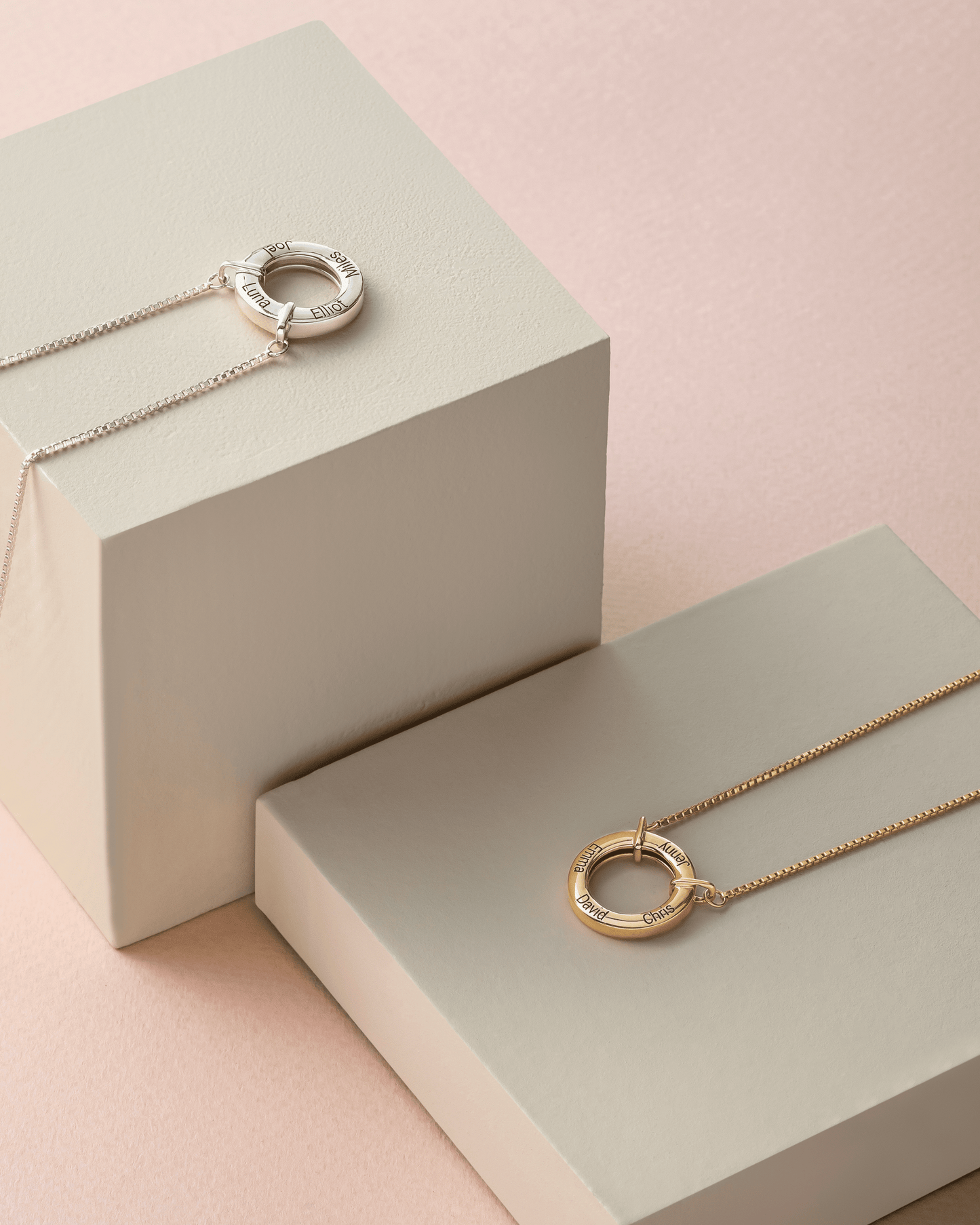 Collier Cercle Familial - Argent 925 Necklaces magal-dev