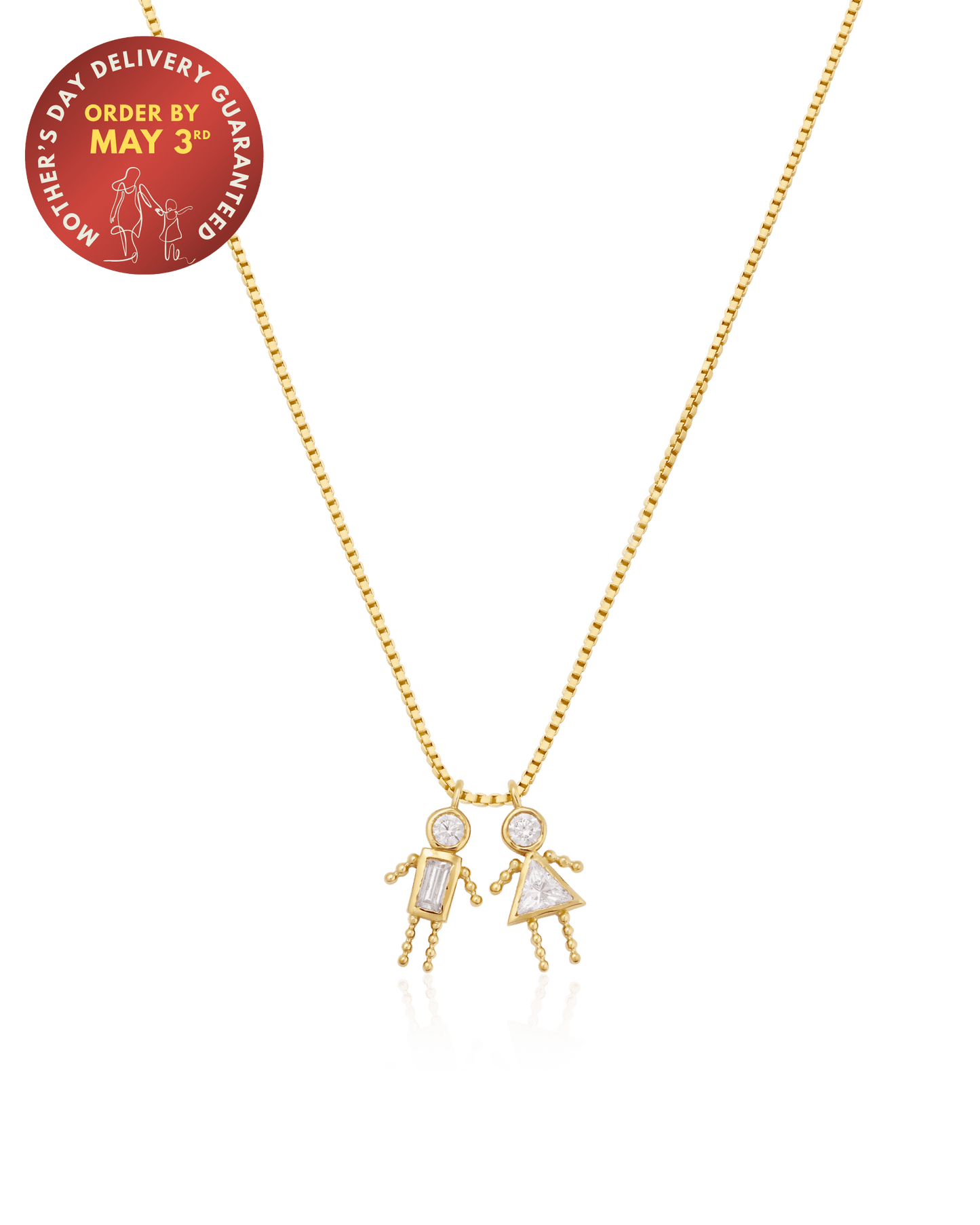 Mini Me Necklace - 18K Gold Vermeil Necklaces magal-dev