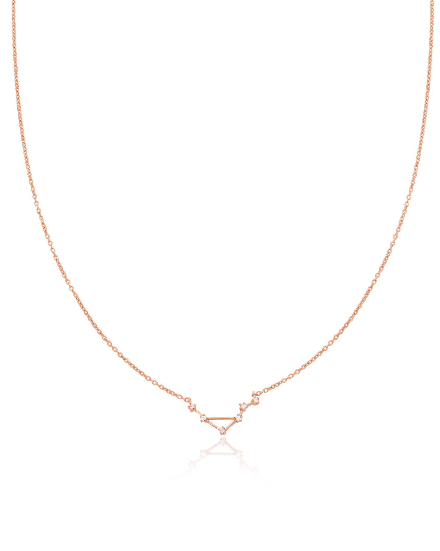 Collier Constellation avec diamants - Or Jaune Plaqué 18 carats Necklaces magal-dev