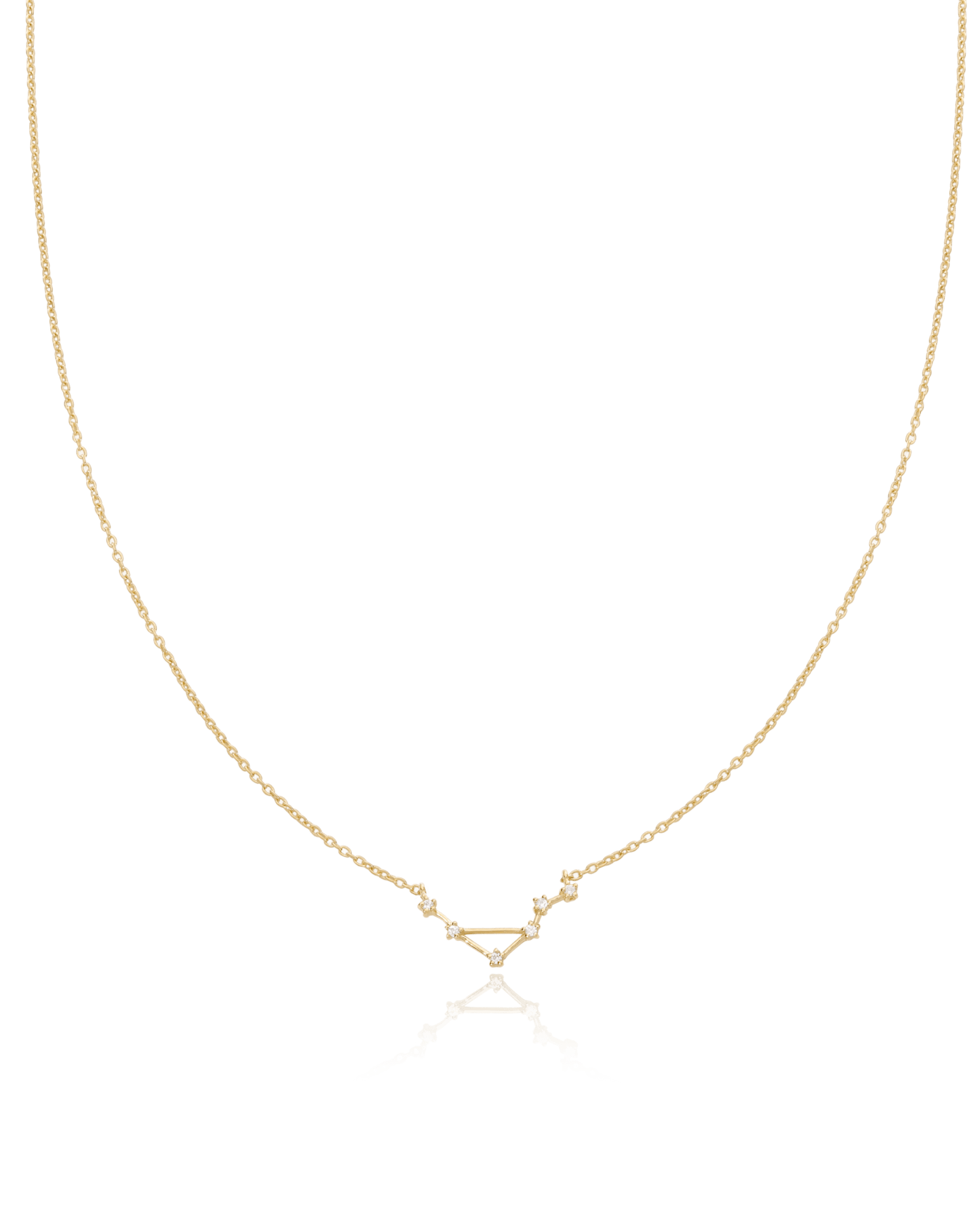 Constellation Necklace with Diamonds - 925 Sterling Silver Necklaces magal-dev