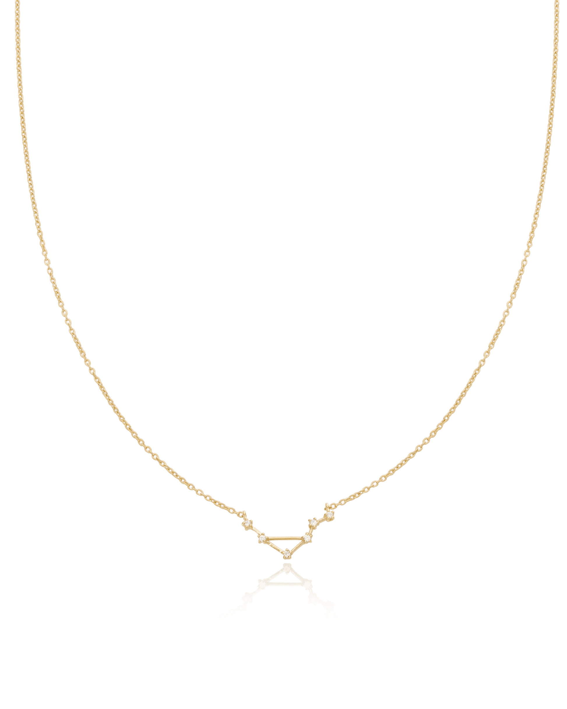 Collier Constellation avec diamants - Or Jaune 14 carats Necklaces magal-dev