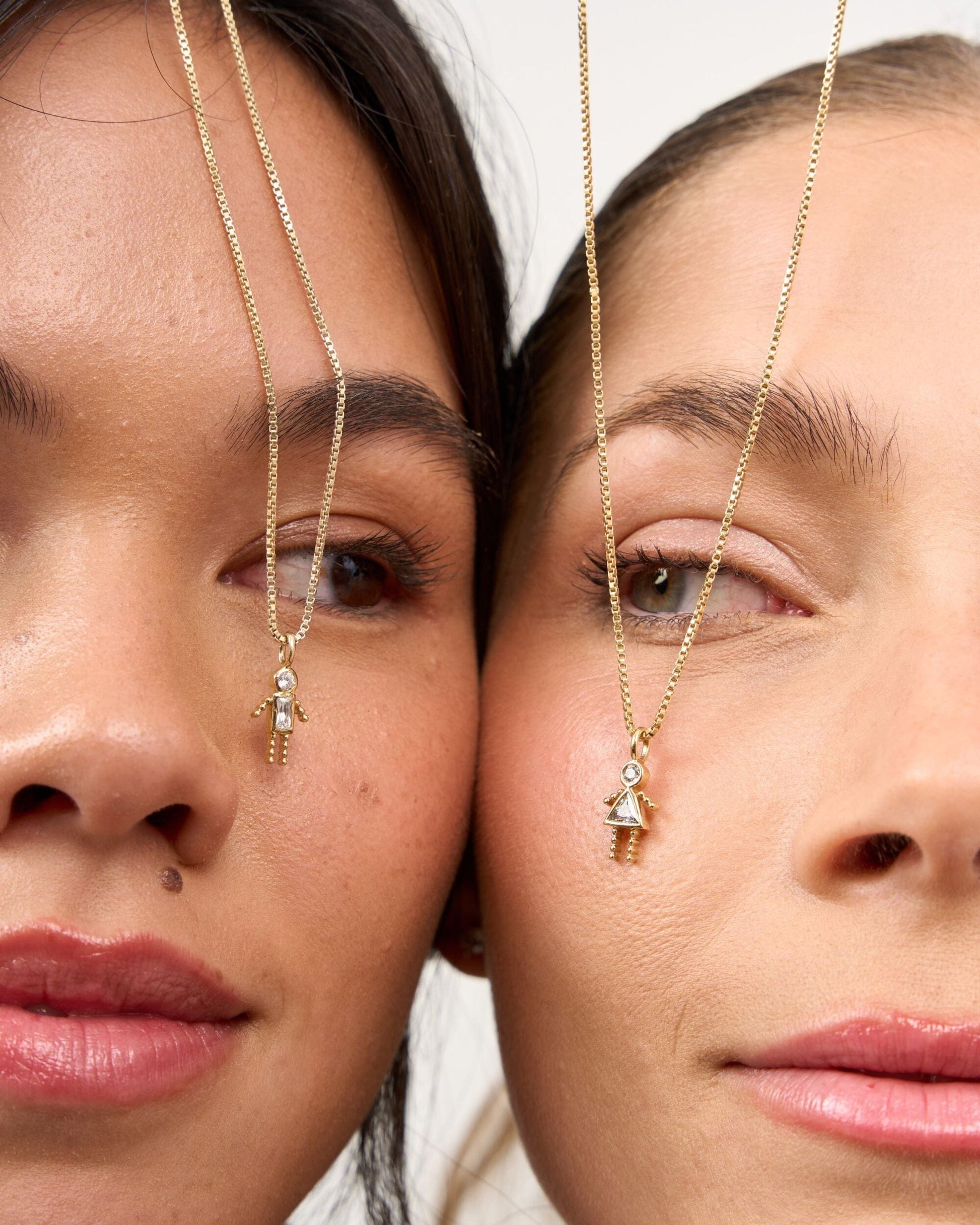 Mini-Me-Halskette - 18K Vergoldetes Necklaces magal-dev