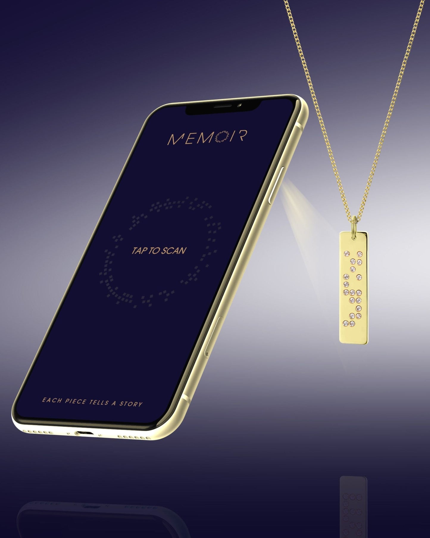 The Memoir Necklace - 18K Gold Vermeil Necklaces magal-dev
