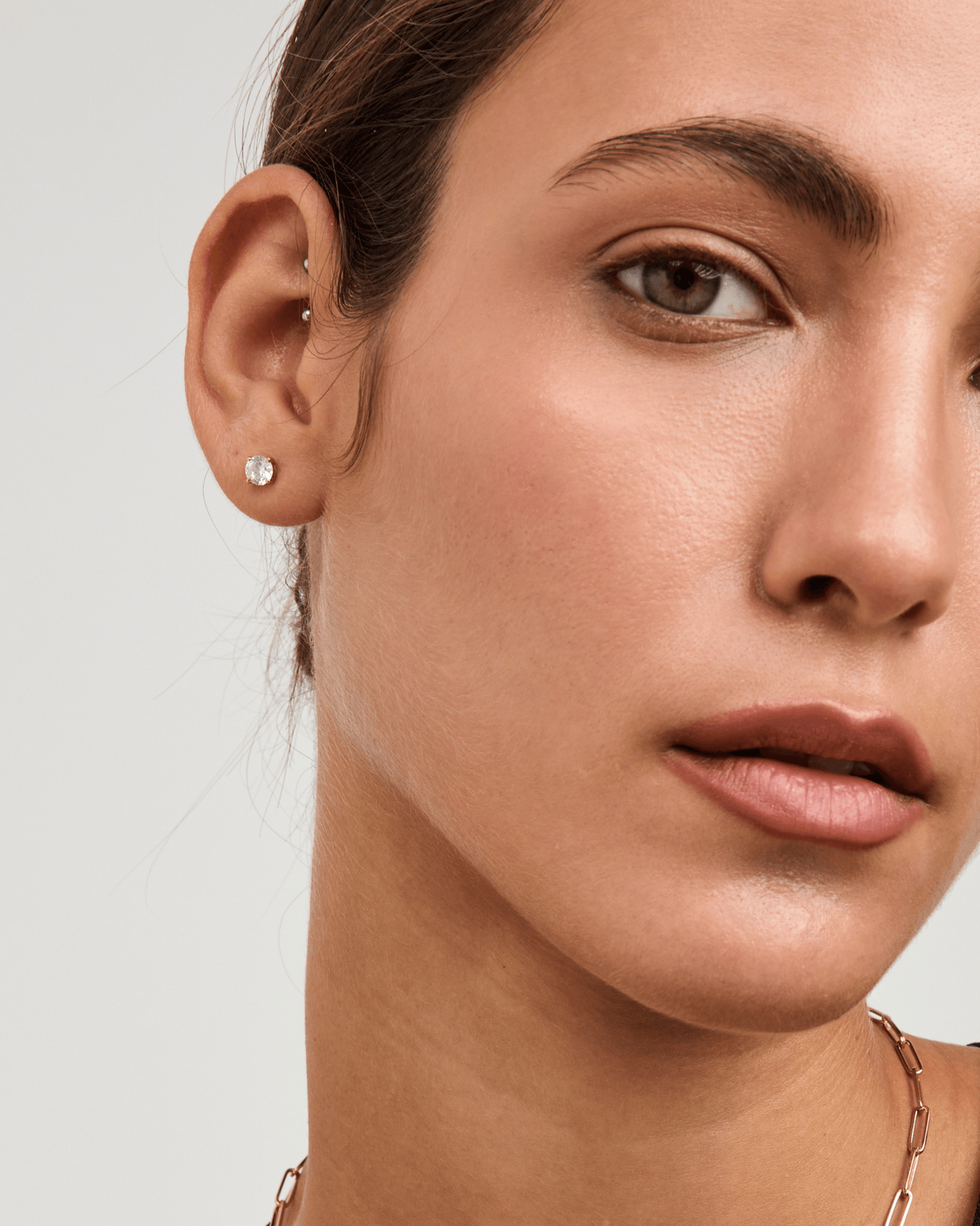 Boucles D'oreilles Solitaires CZ - Argent 925 Earrings magal-dev