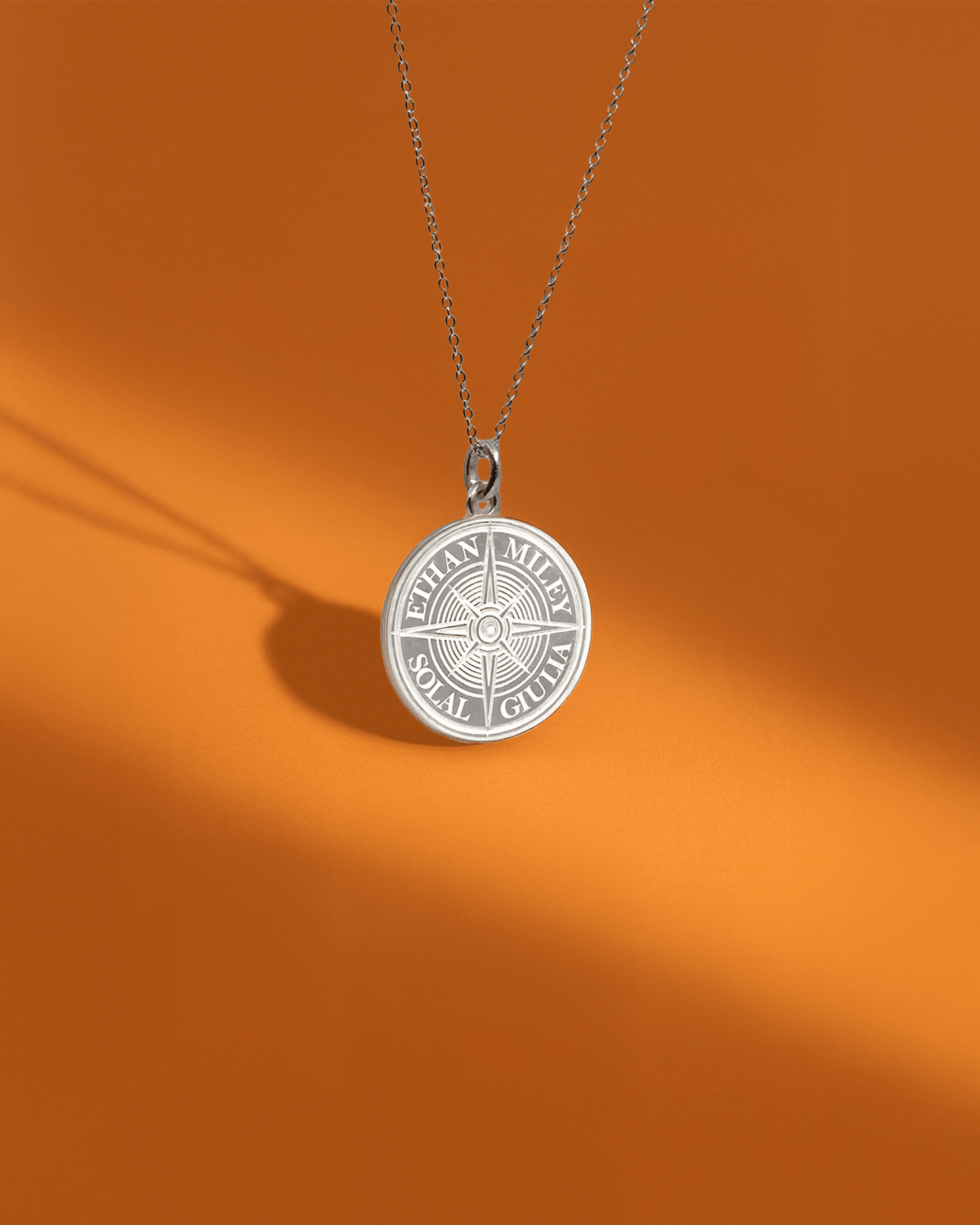 True North Diamond Necklace - 925 Sterling Silver Necklaces magal-dev