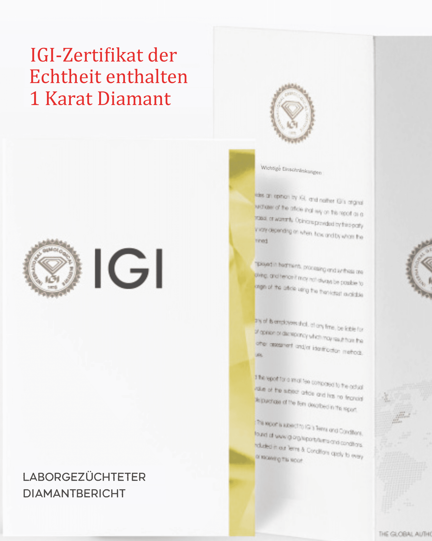 Labor-Diamantkette - 14K Weißgold Necklaces magal-dev