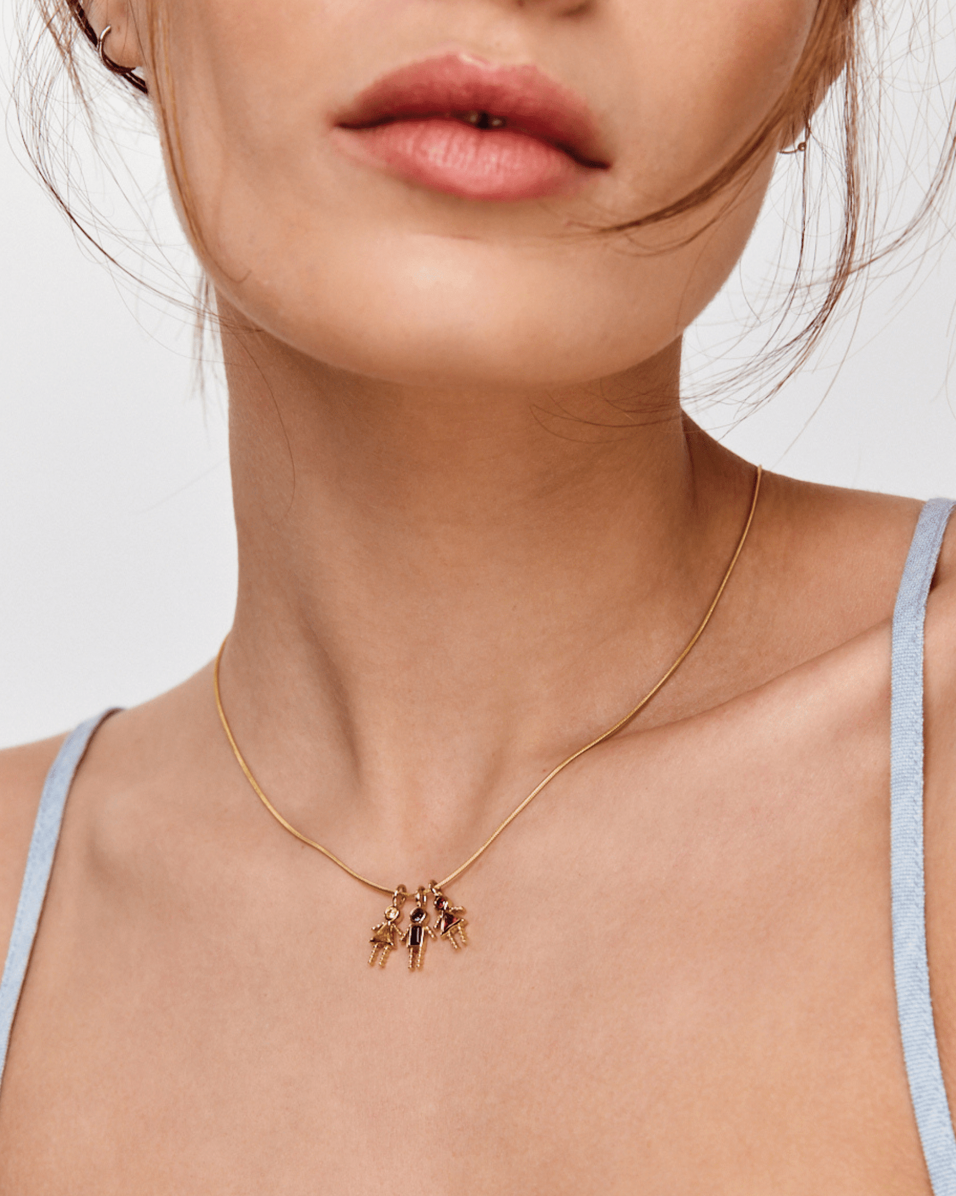 Collier Mini Me Pierres Précieuses - Argent 925 Necklaces magal-dev