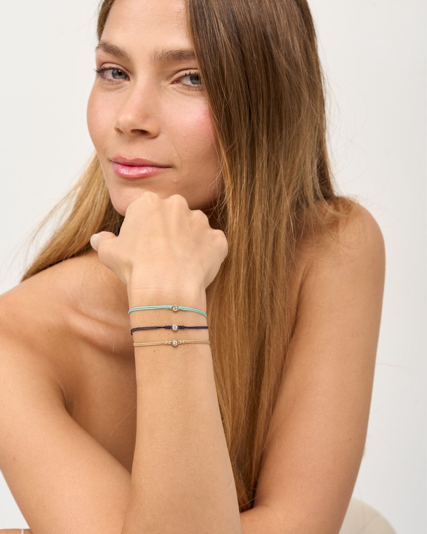 Summer Edition : The Classic String of Love - 14K Rose Gold Bracelets magal-dev