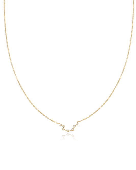 Aquarius Constellation Necklace - 18K Gold Vermeil Necklaces magal-dev 16"