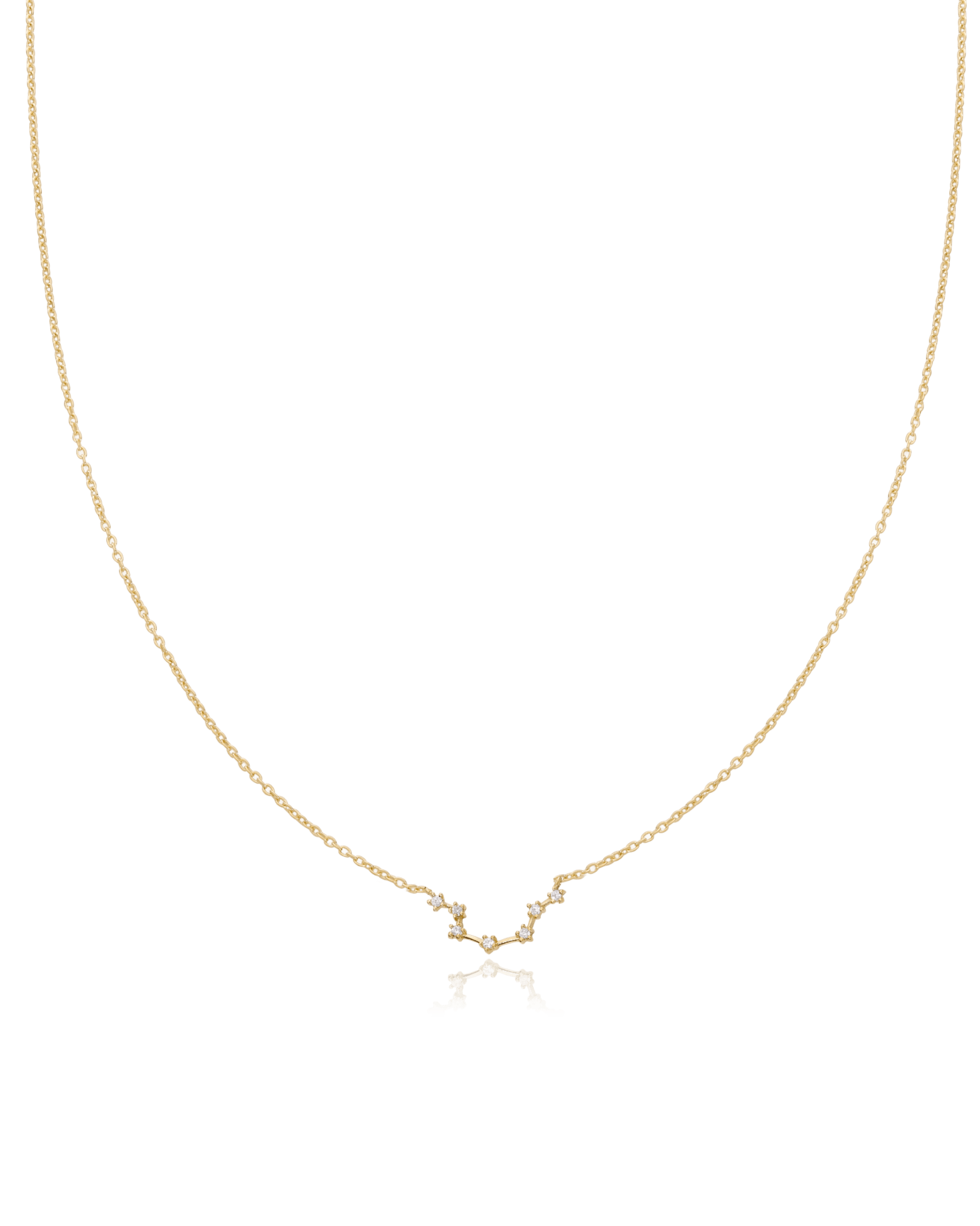 Aquarius Constellation Necklace - 18K Rose Vermeil Necklaces magal-dev