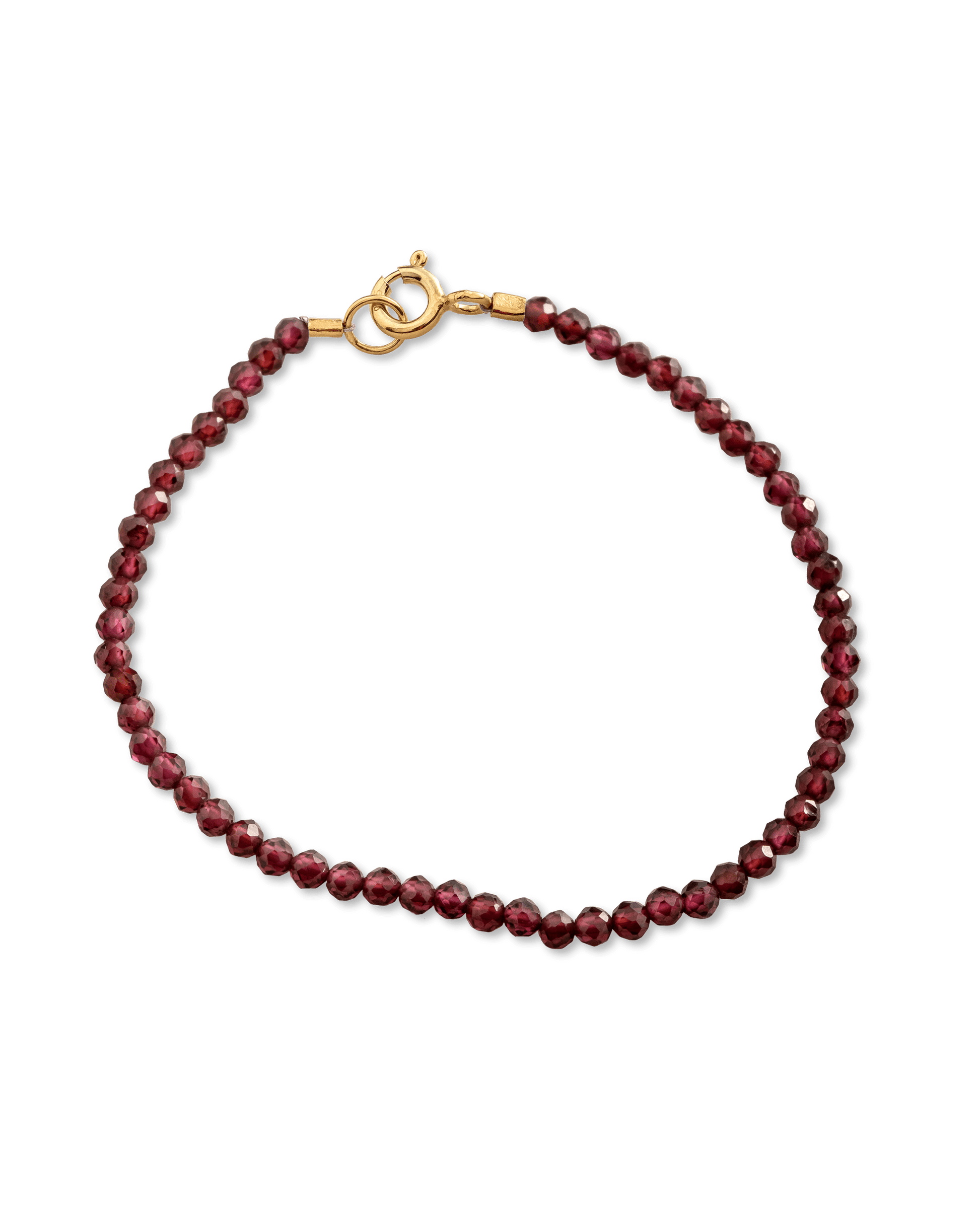 Birth & Power Gemstone Bracelet - 14K White Gold Bracelets magal-dev