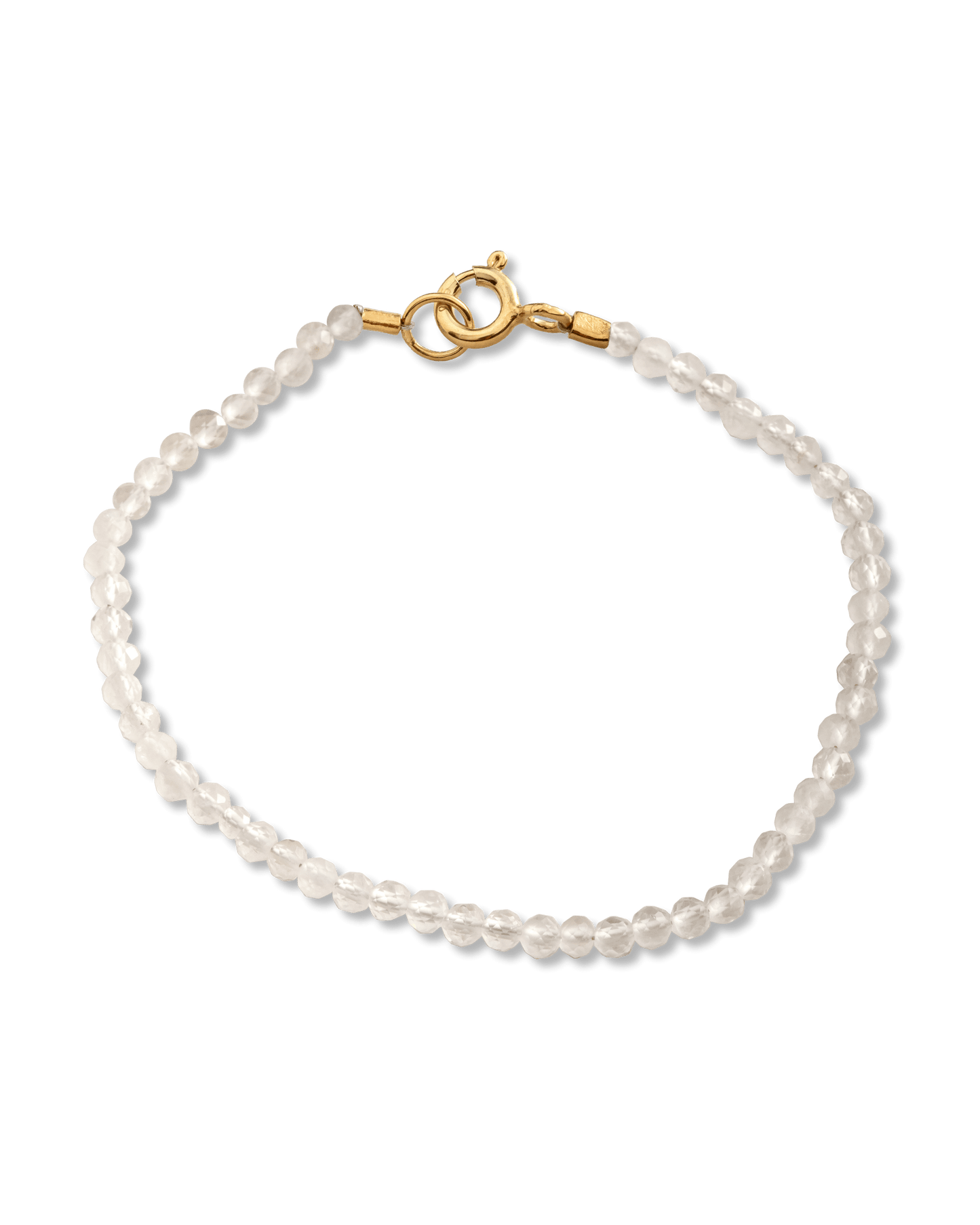 Birth & Power Gemstone Bracelet - 14K White Gold Bracelets magal-dev