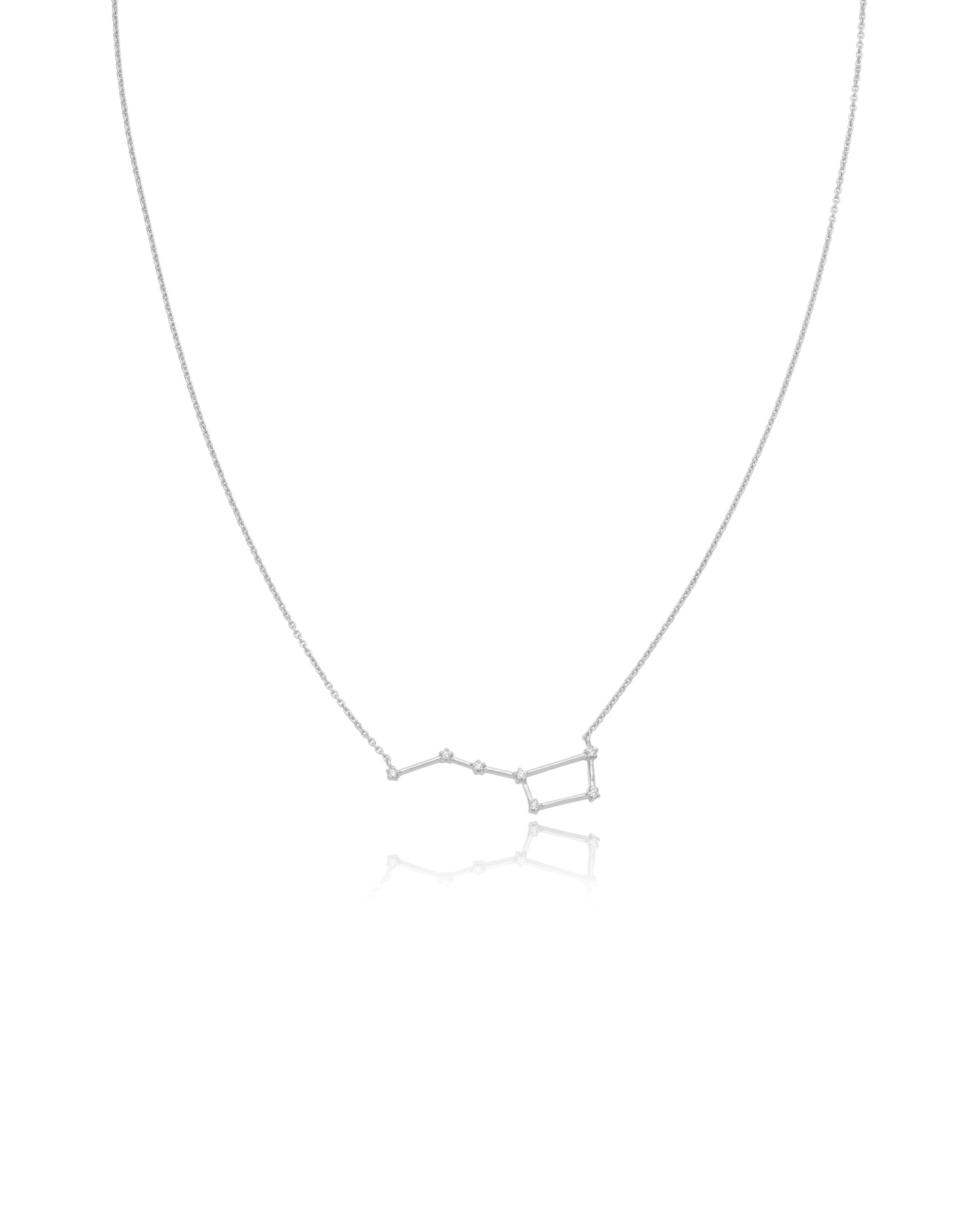 Ursa Major Constellation Necklace - 925 Sterling Silver Necklaces magal-dev Big Dipper 16"