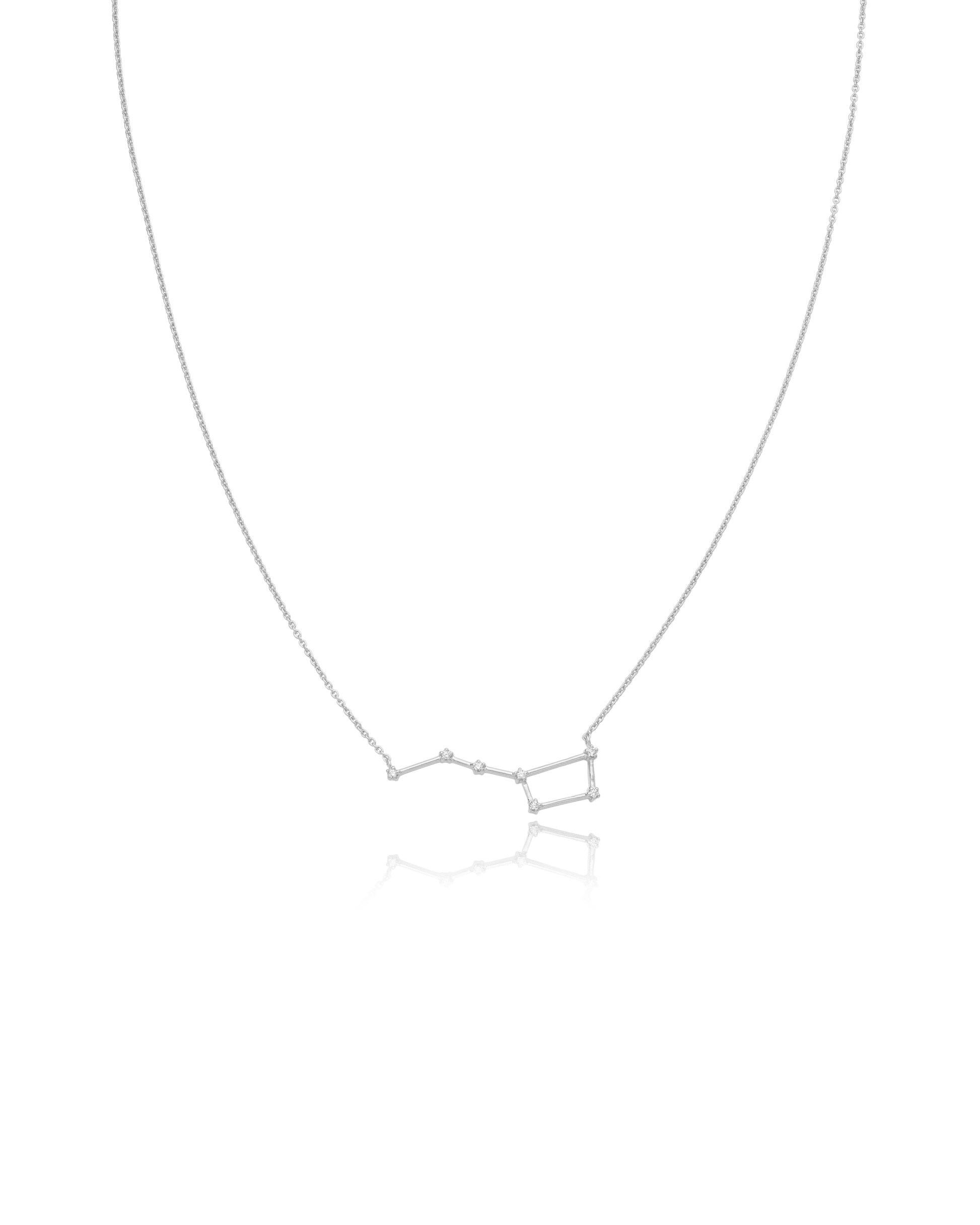 Ursa Major Constellation Necklace - 925 Sterling Silver Necklaces magal-dev Big Dipper 16"