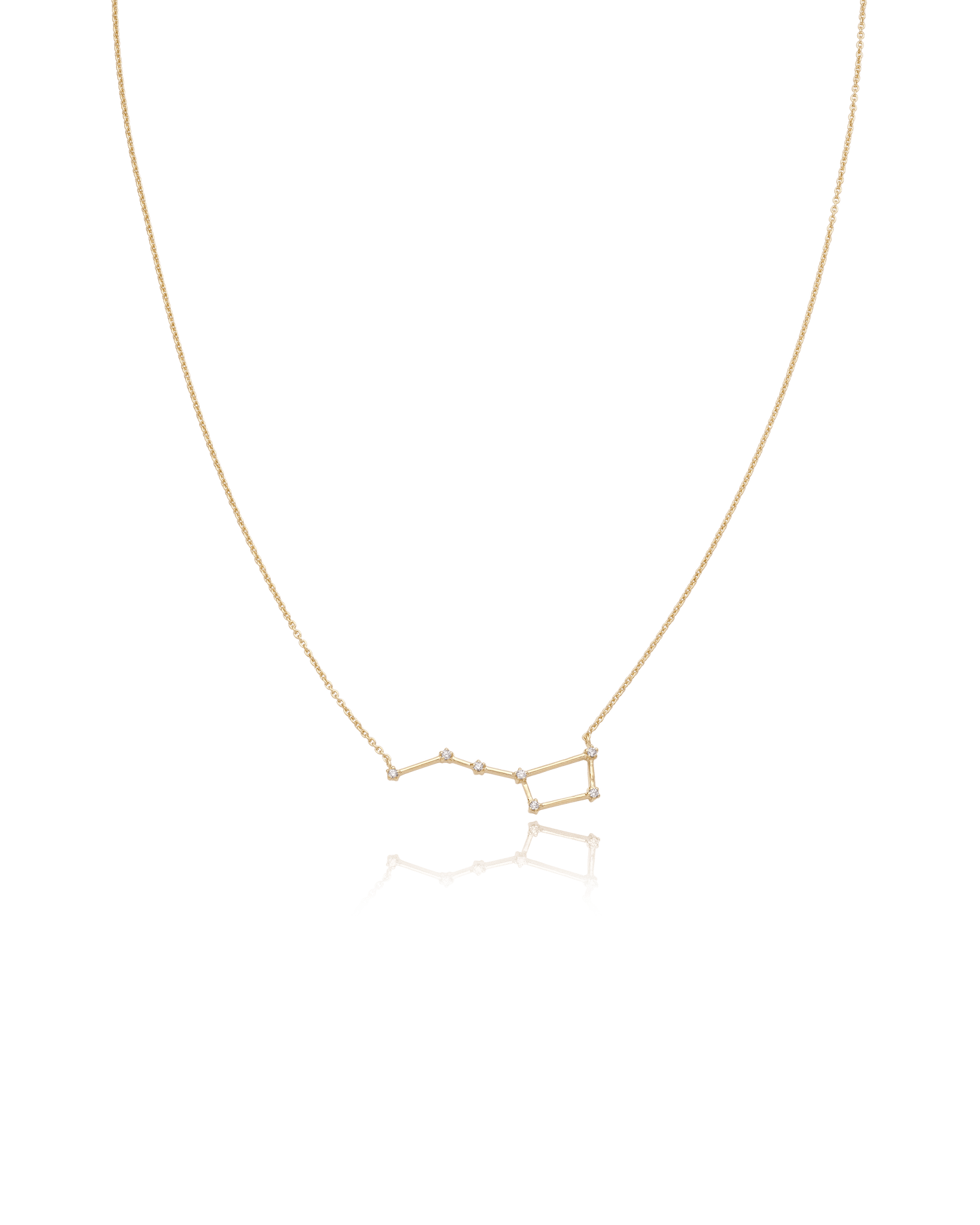 Ursa Major Constellation Necklace - 18K Gold Vermeil Necklaces magal-dev Big Dipper 16"