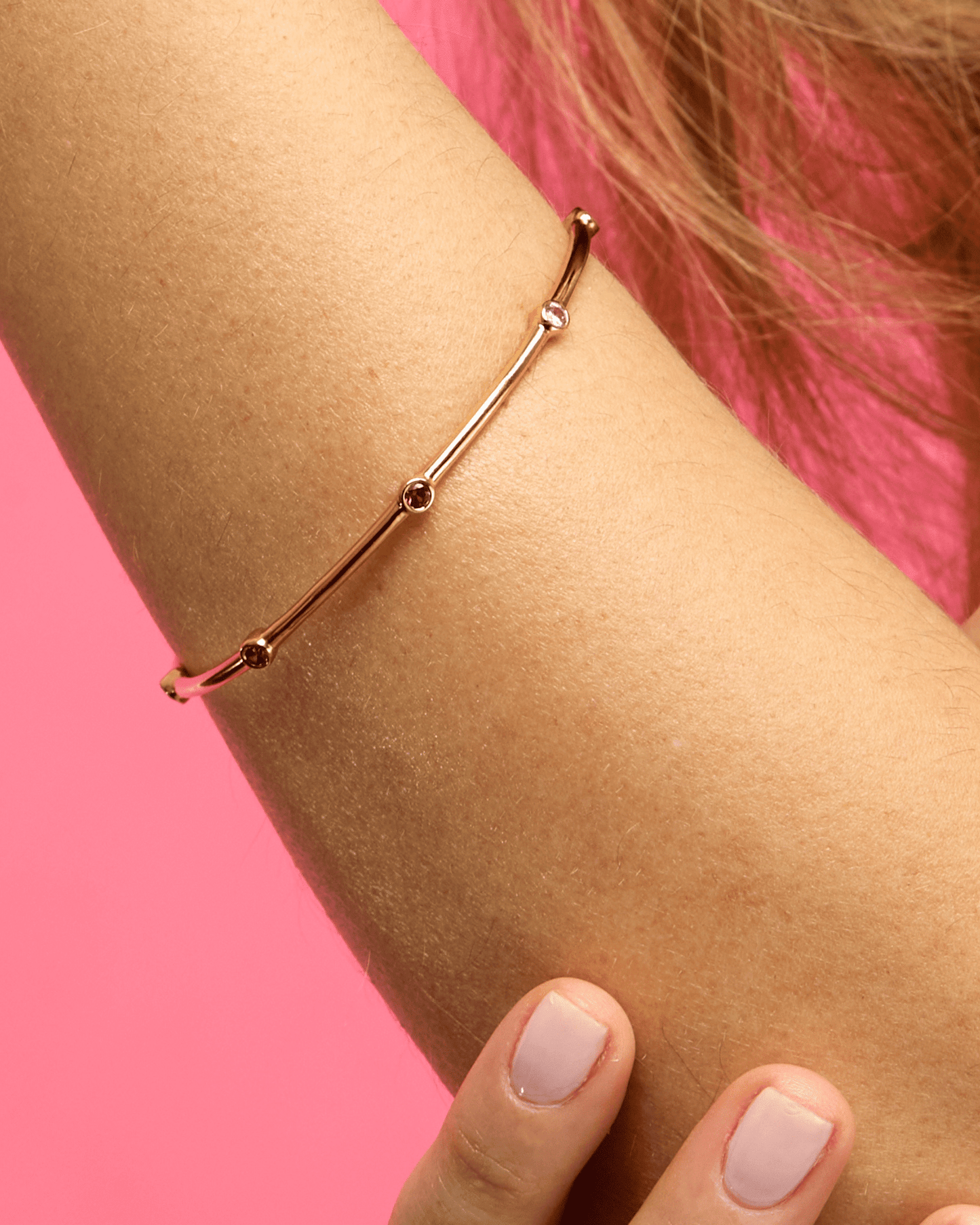 Bracelet Jonc Pierres Précieuses - Argent 925 Bracelets magal-dev