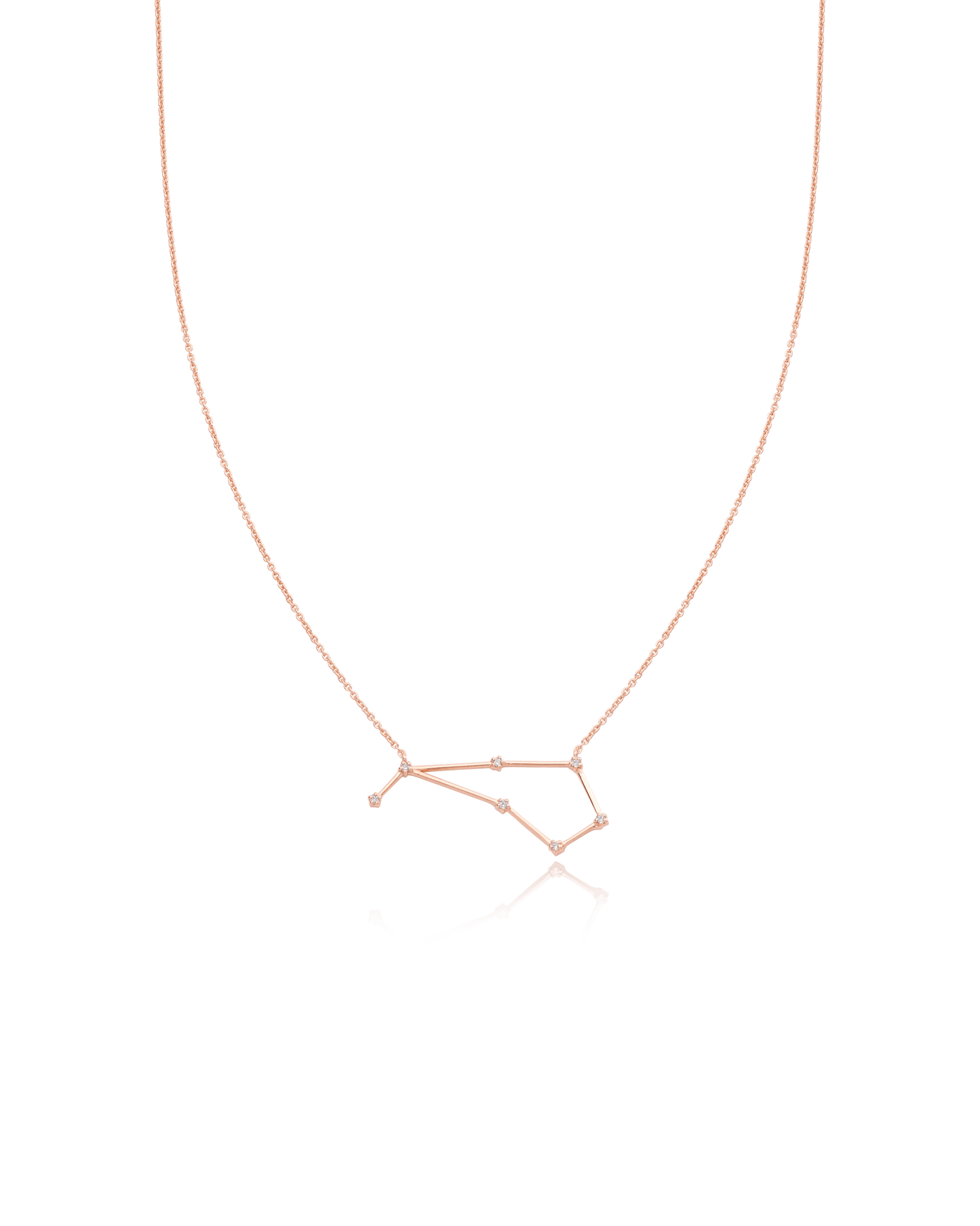 Ursa Major Constellation Necklace - 18K Rose Vermeil Necklaces magal-dev Bootes 16"