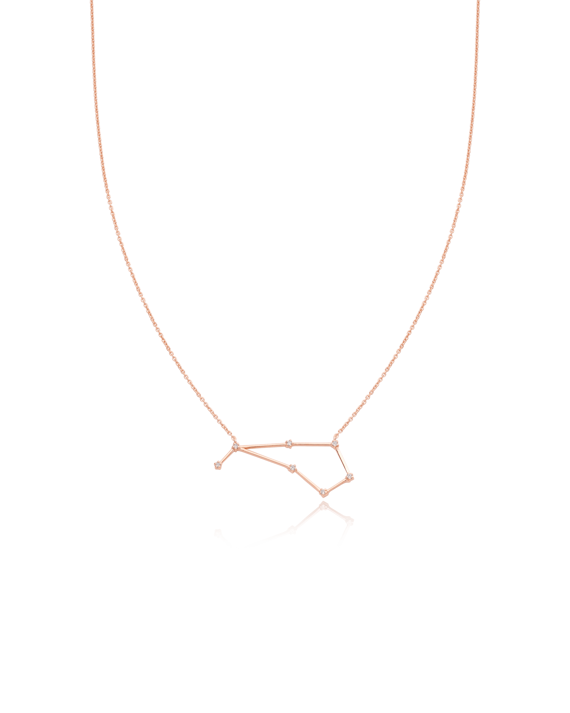 Ursa Major Constellation Necklace - 18K Rose Vermeil Necklaces magal-dev Bootes 16"