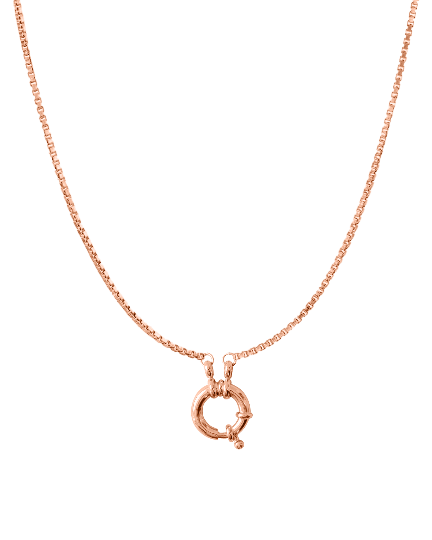 DIY MAGAL NECKLACE - 18K Rose Vermeil Chains magal-dev Box Chain 16"