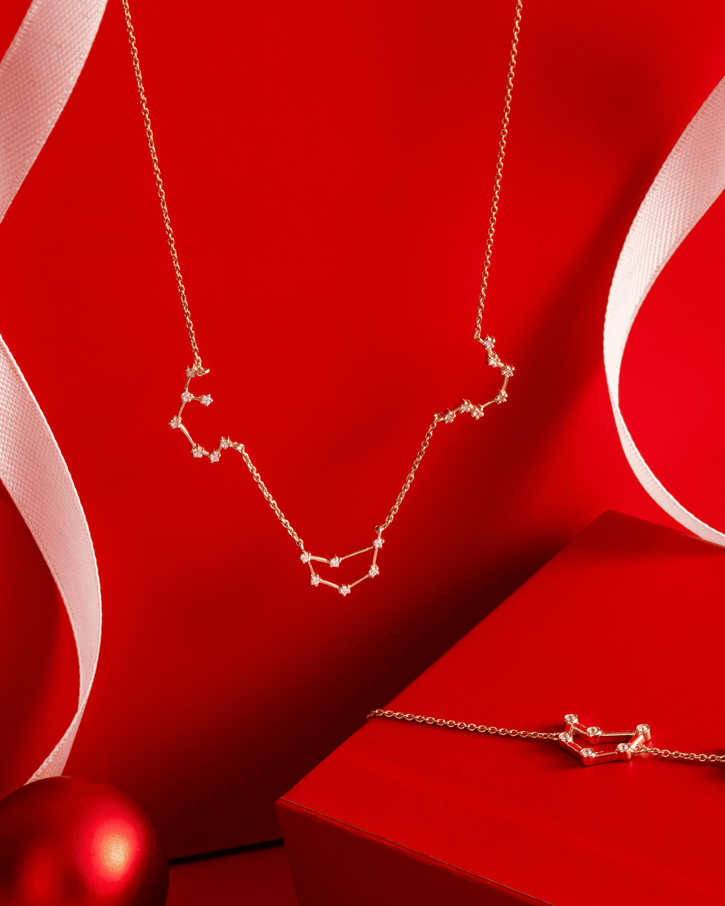 The Constellation Necklace - 18K Rose Vermeil Necklaces magal-dev