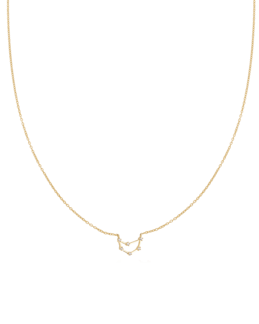 Capricorn Constellation Necklace - 18K Gold Vermeil Necklaces magal-dev 16"