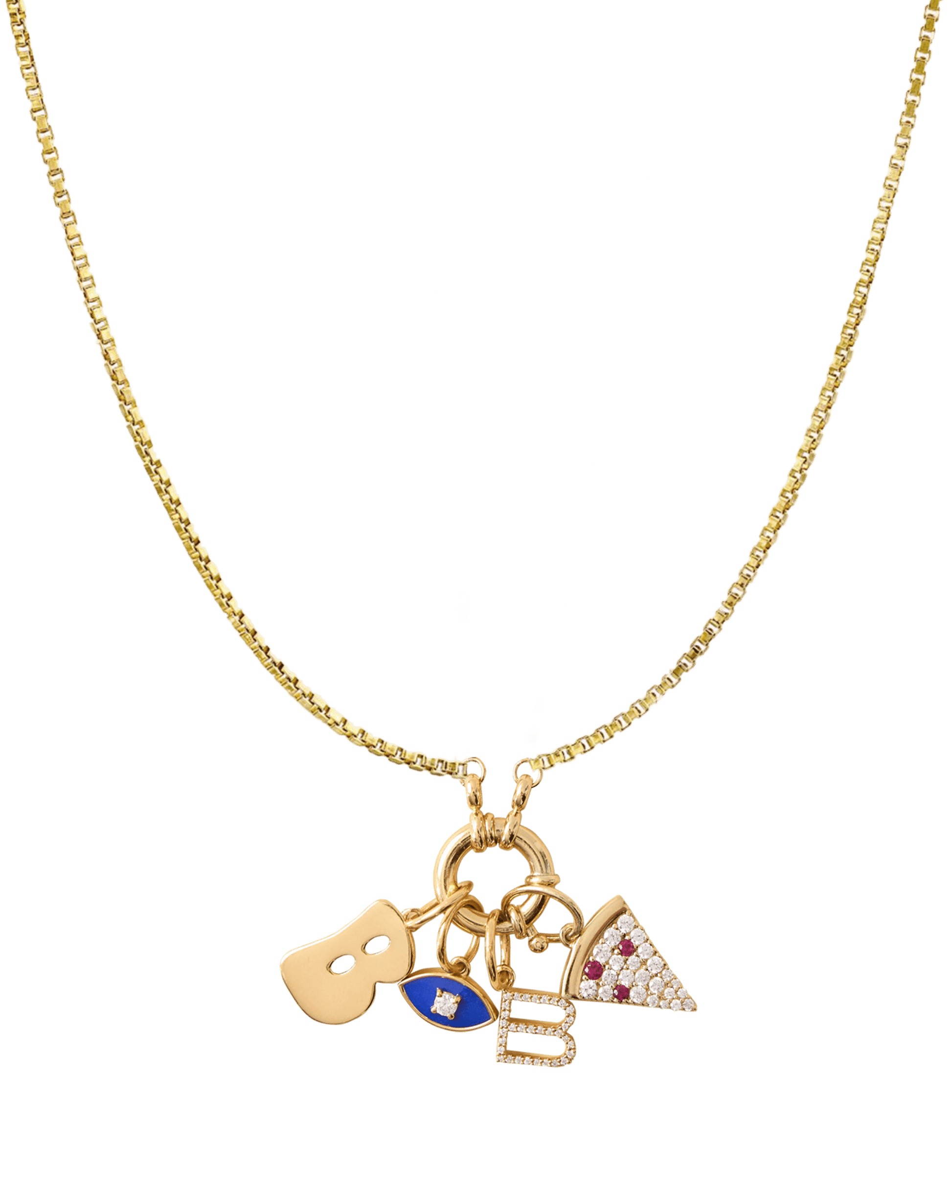 DIY MAGAL NECKLACE - 18K Gold Vermeil Chains magal-dev Box Chain 16"