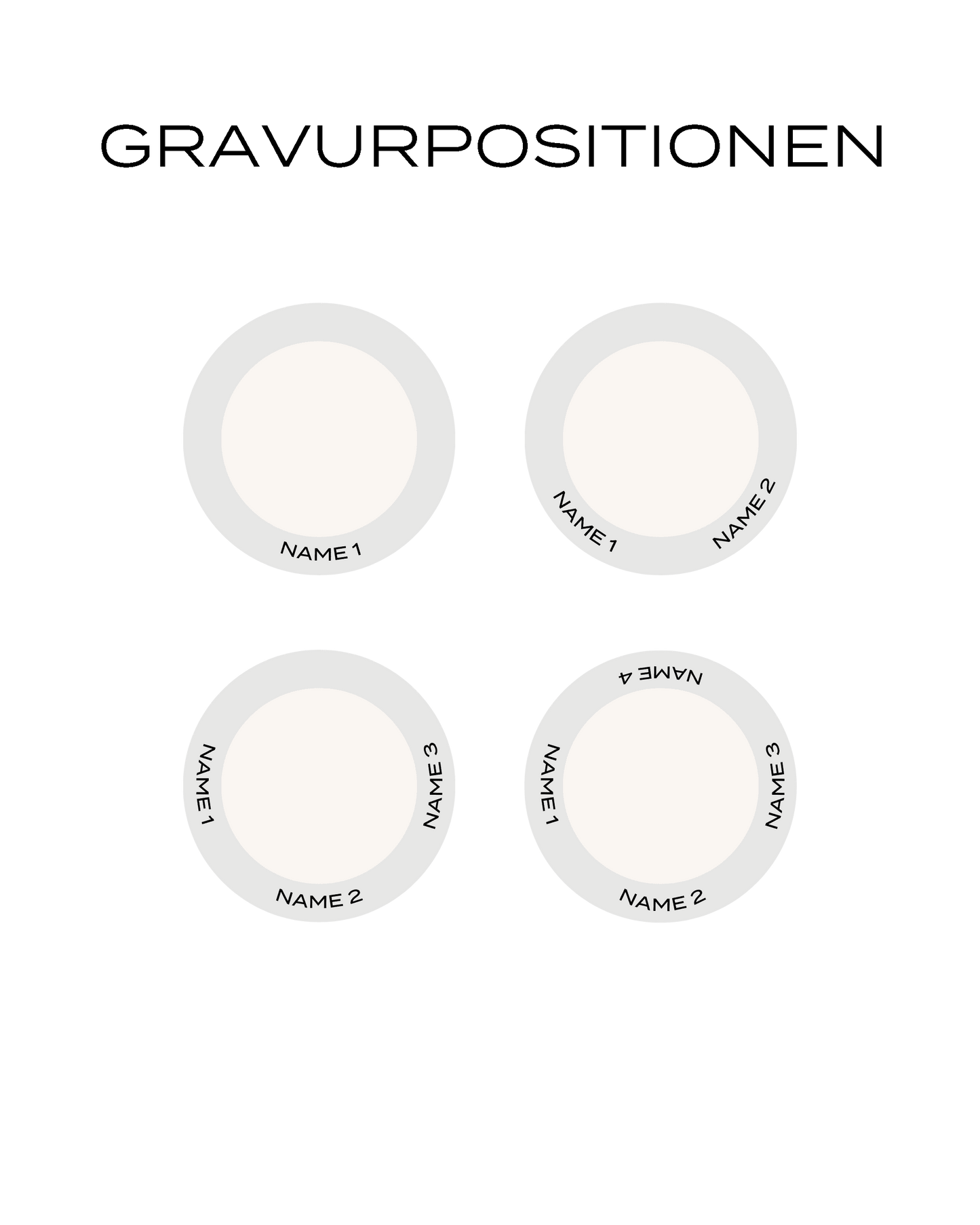 Familienkreis-Halskette für Herren - 925er Sterlingsilber Necklaces magal-dev