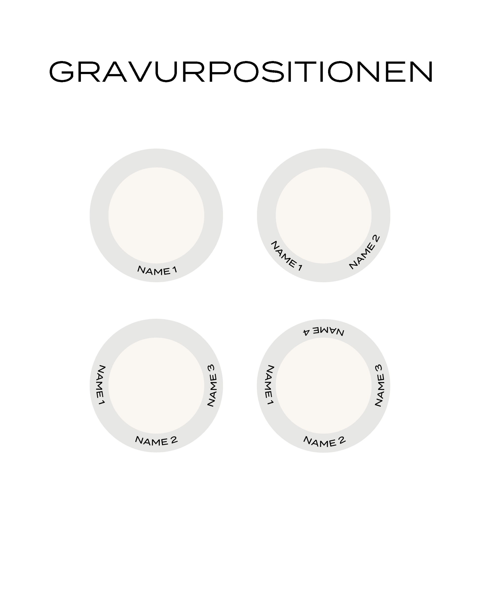 Familienkreis-Halskette für Herren - 925er Sterlingsilber Necklaces magal-dev