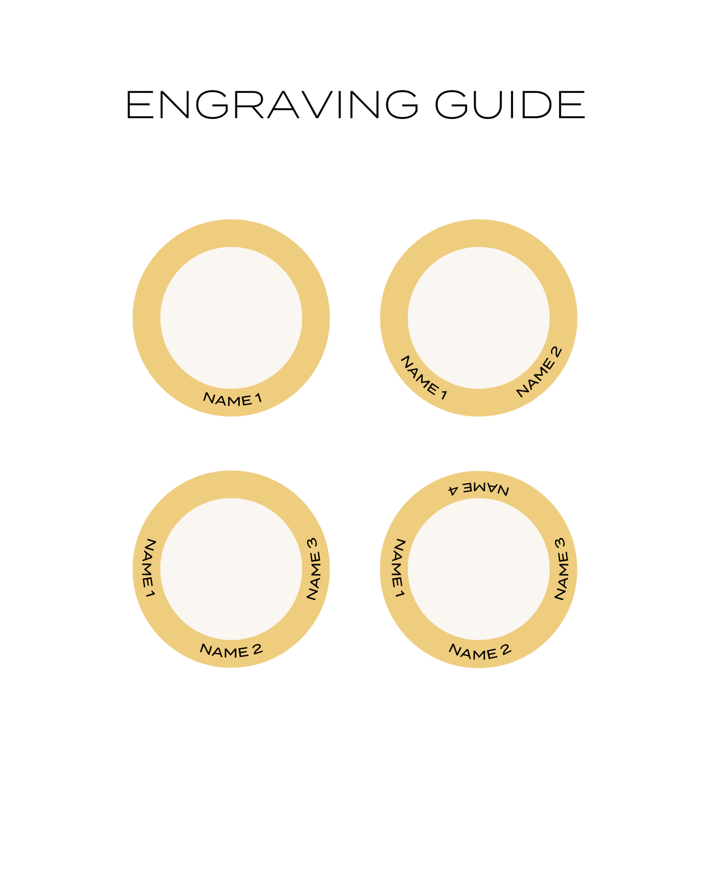 Collier Cercle Familial - Or Jaune Plaqué 18 carats Necklaces magal-dev