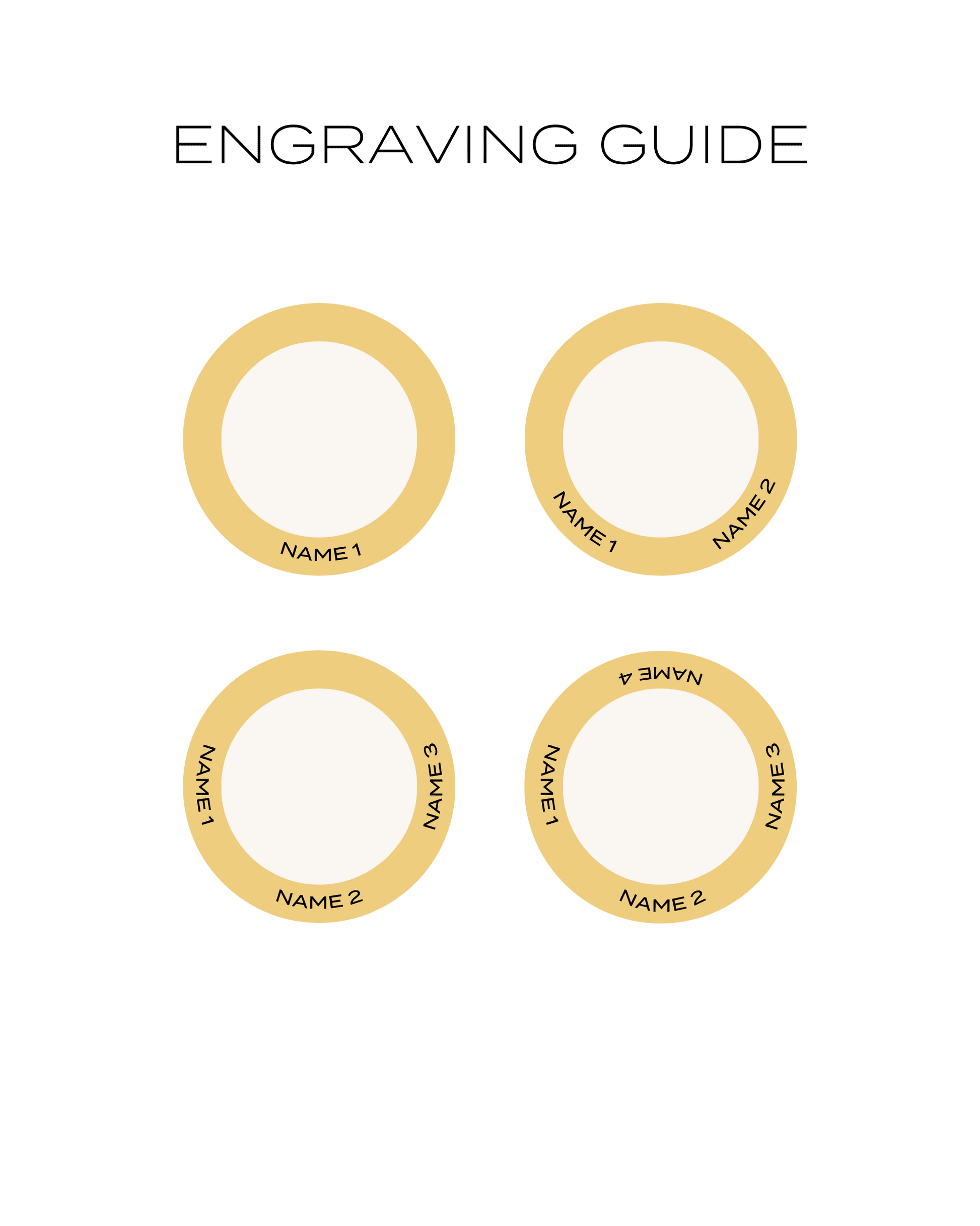 Collier Cercle Familial - Or Jaune Plaqué 18 carats Necklaces magal-dev