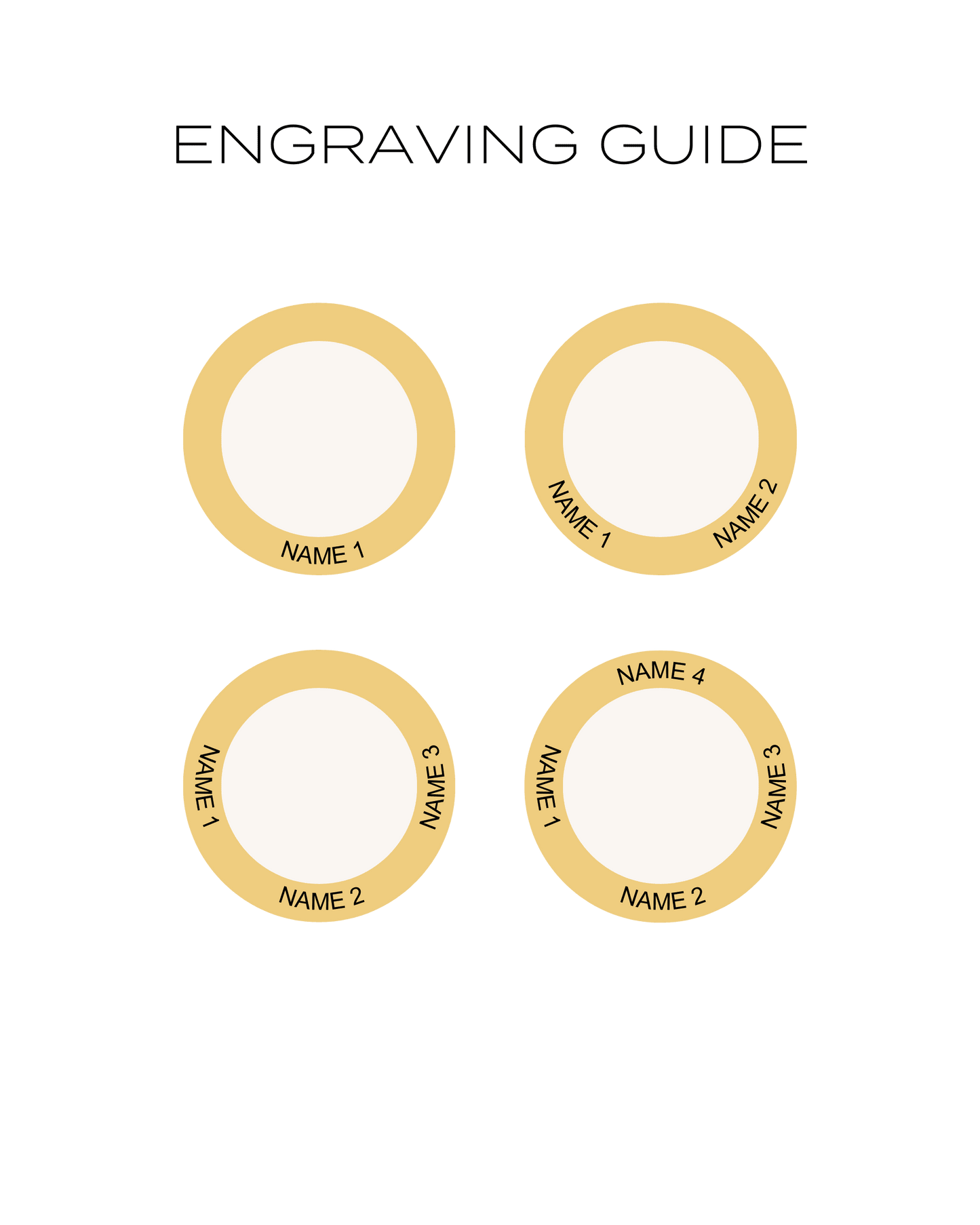 Family Circle Necklace - 18K Gold Plated Necklaces magal-dev