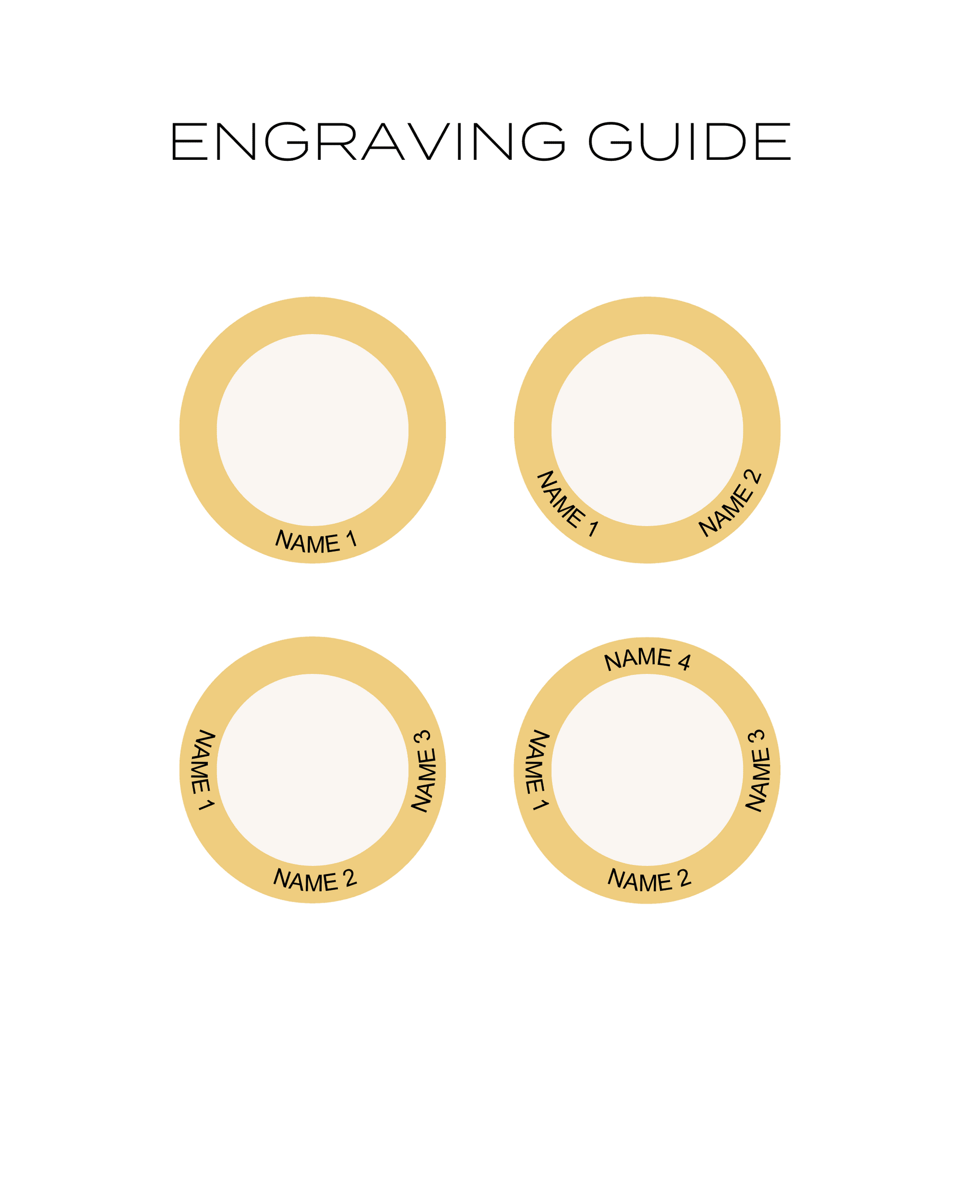 Family Circle Necklace - 18K Gold Plated Necklaces magal-dev