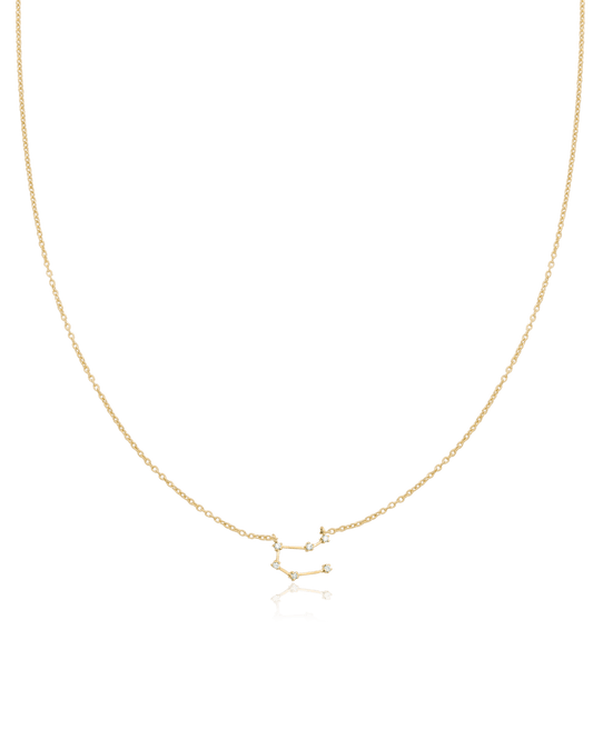 Gemini Constellation Necklace - 18K Gold Vermeil Necklaces magal-dev 16"