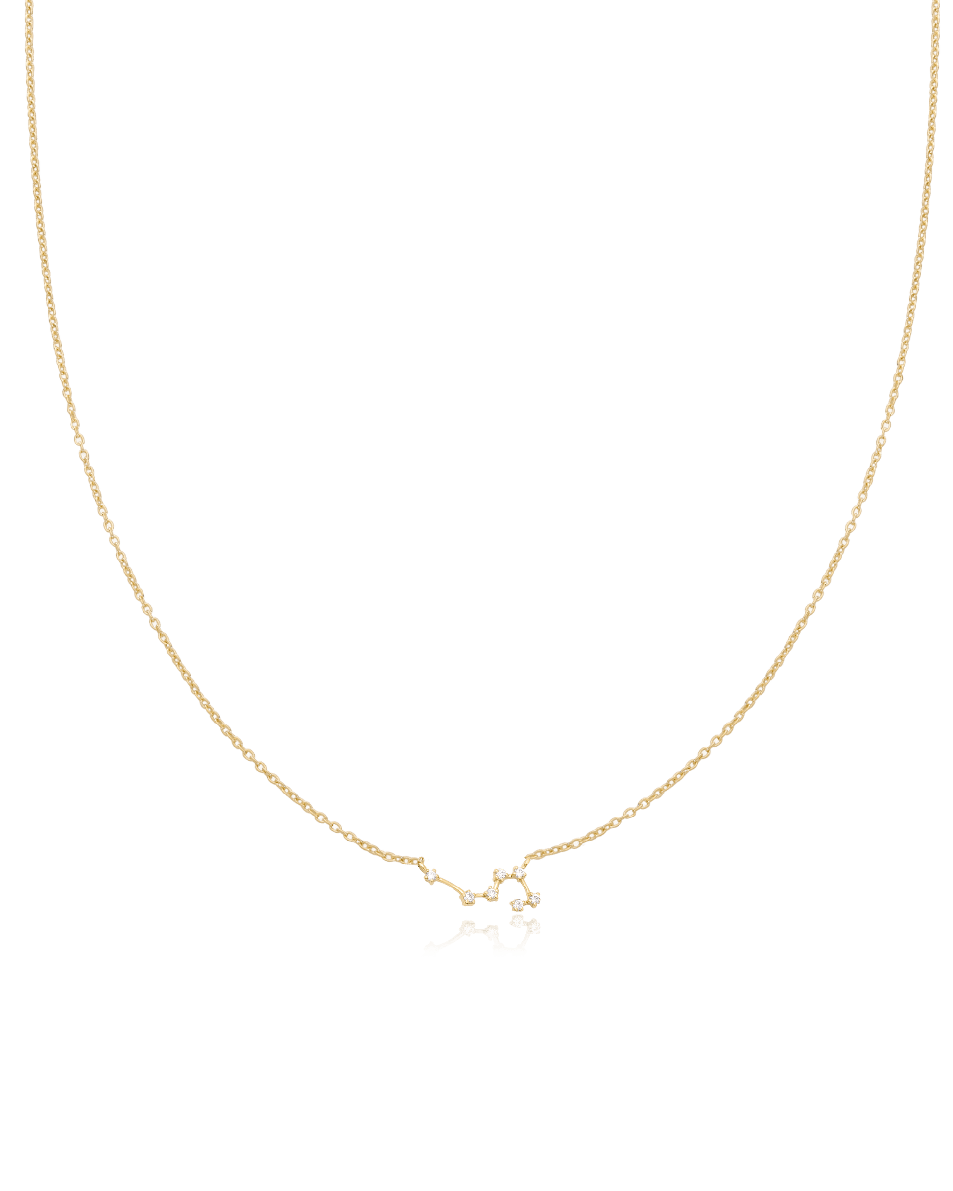 Leo Constellation Necklace - 18K Gold Vermeil Necklaces magal-dev 16"