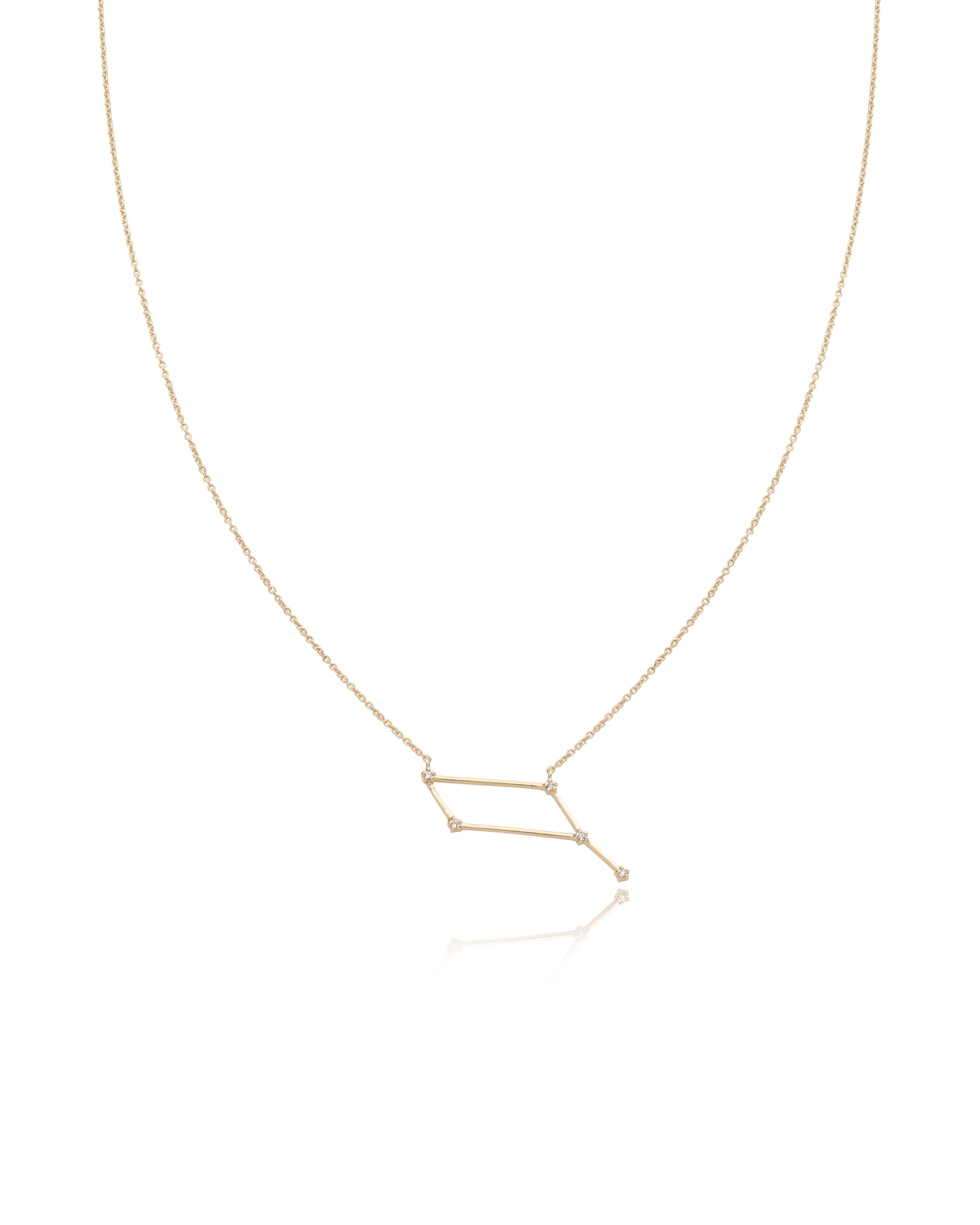 Ursa Major Constellation Necklace - 18K Gold Vermeil Necklaces magal-dev Lyra 16"