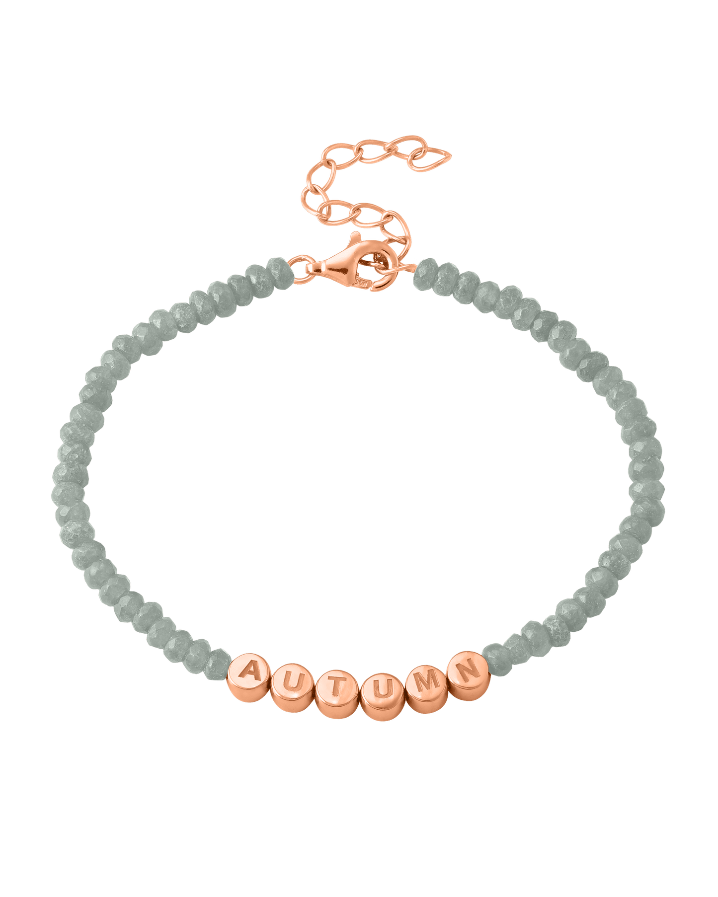 Bracelet Métro - Or Rose Plaqué 18 carats Bracelets magal-dev Apatite 1