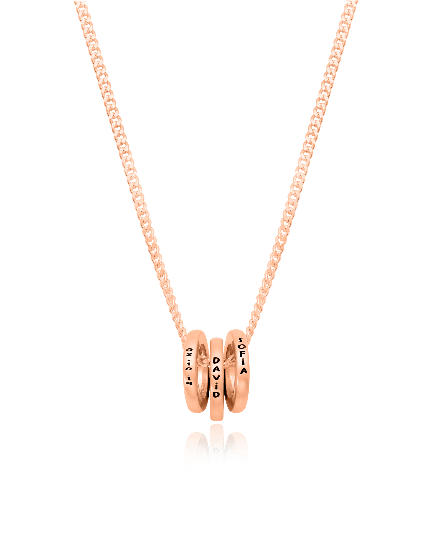 Collier Les miens - Or Rose Plaqué 18 carats Necklaces magal-dev