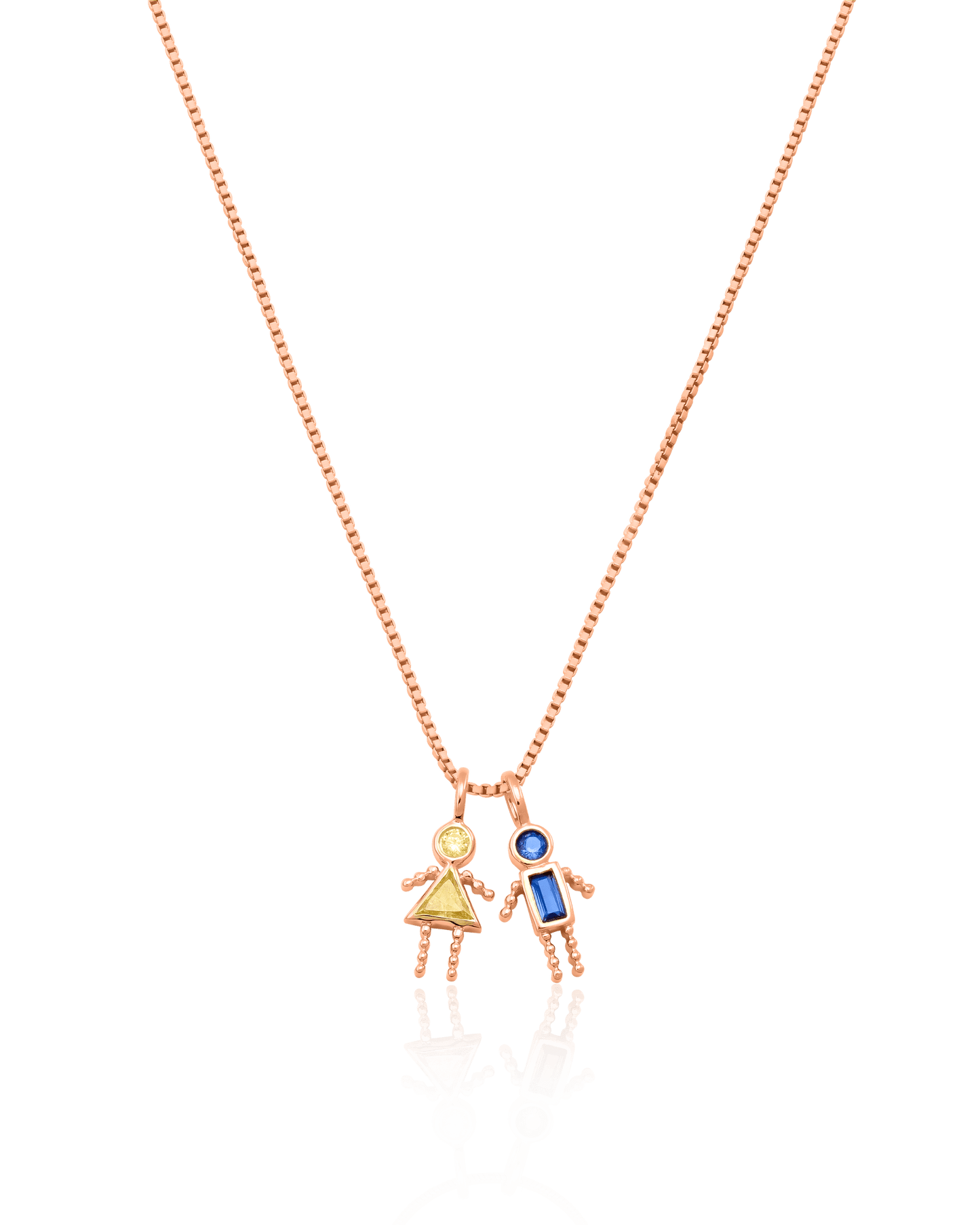 Collier Mini Me Pierres Précieuses - Argent 925 Necklaces magal-dev