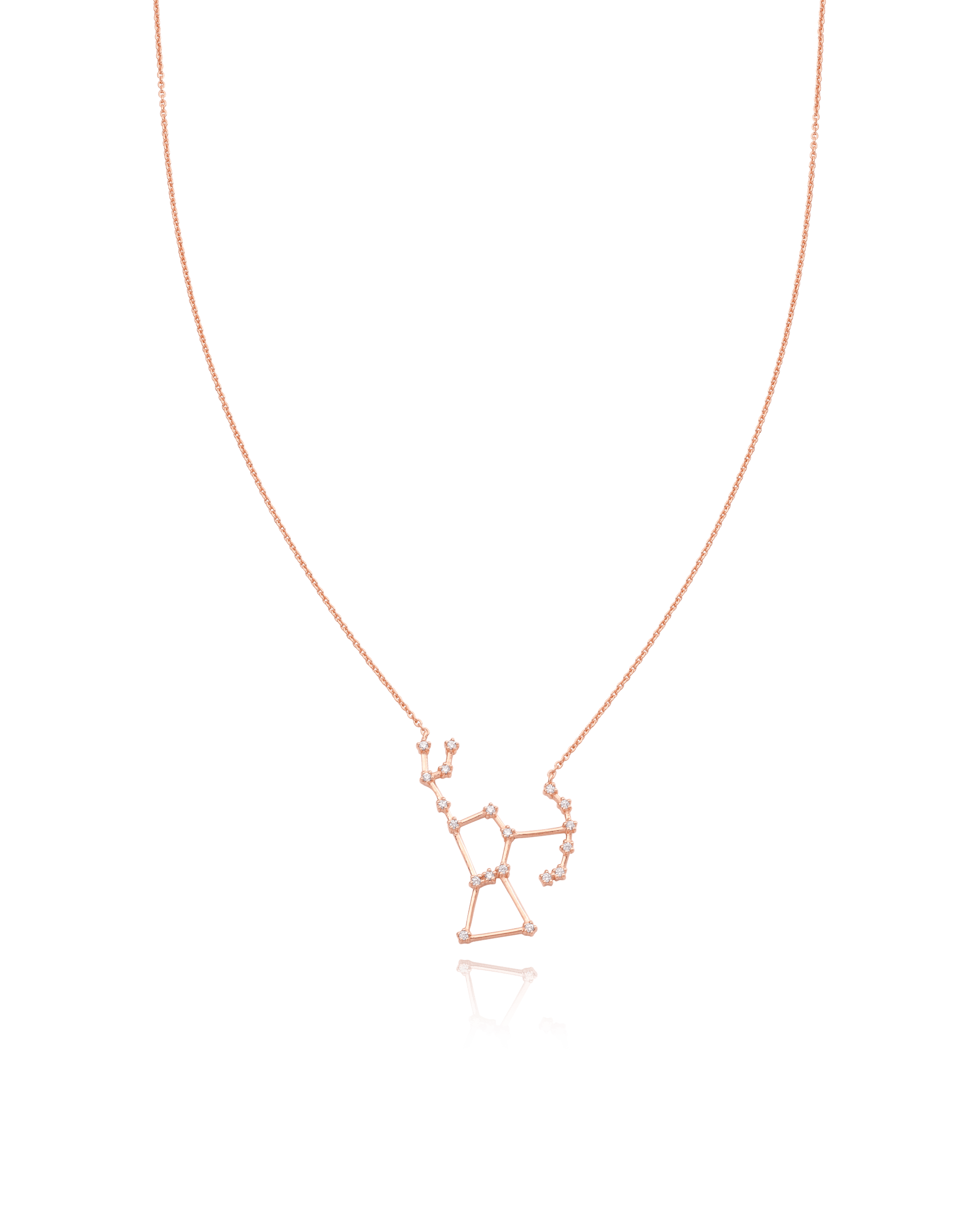 Ursa Major Constellation Necklace - 18K Rose Vermeil Necklaces magal-dev Orion 16"