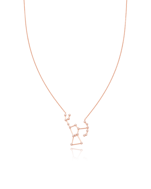 Ursa Major Constellation Necklace - 18K Rose Vermeil Necklaces magal-dev Orion 16"