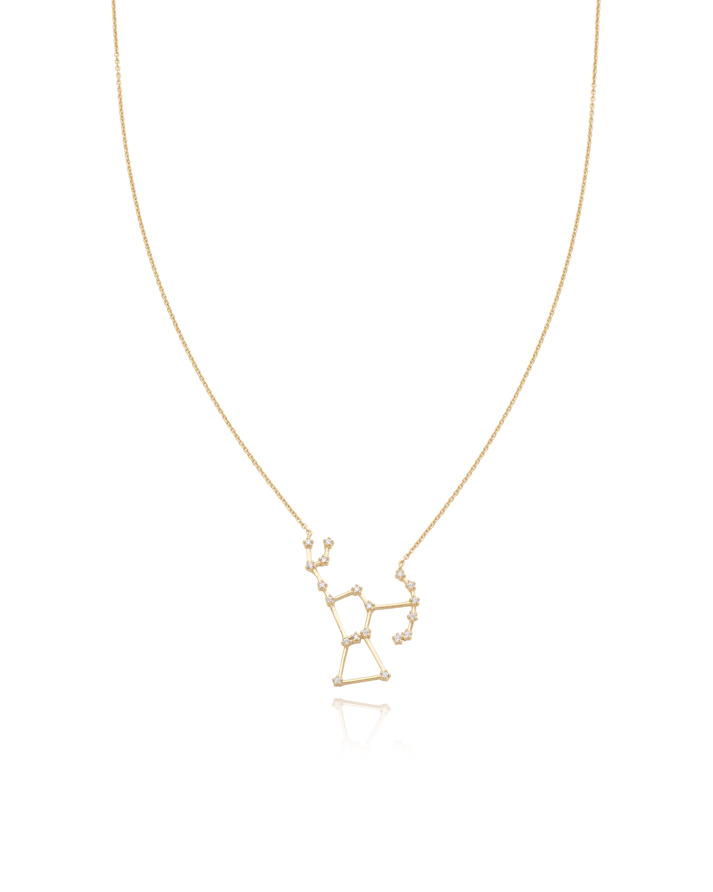 Ursa Major Constellation Necklace - 18K Gold Vermeil Necklaces magal-dev Orion 16"