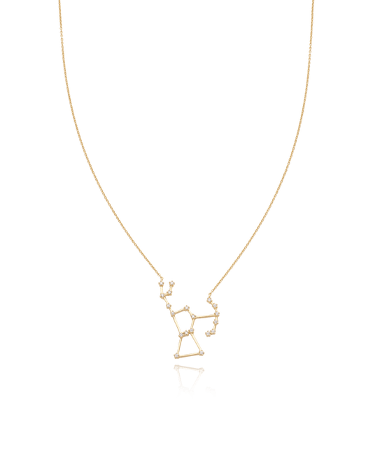 Ursa Major Constellation Necklace - 18K Gold Vermeil Necklaces magal-dev Orion 16"