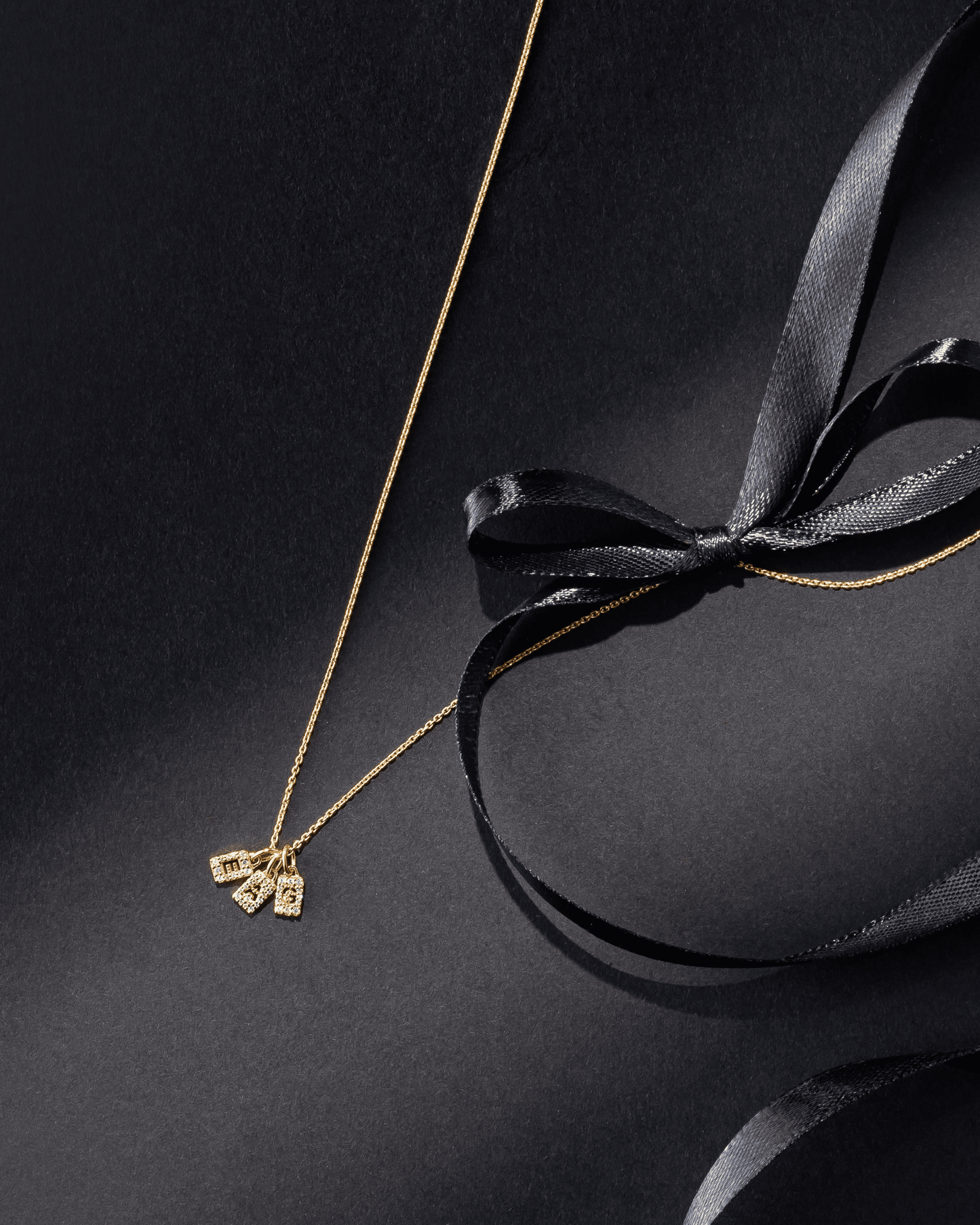 Collier Initiale Poussière d'Étoiles - Or Jaune Plaqué 18 carats Necklaces magal-dev