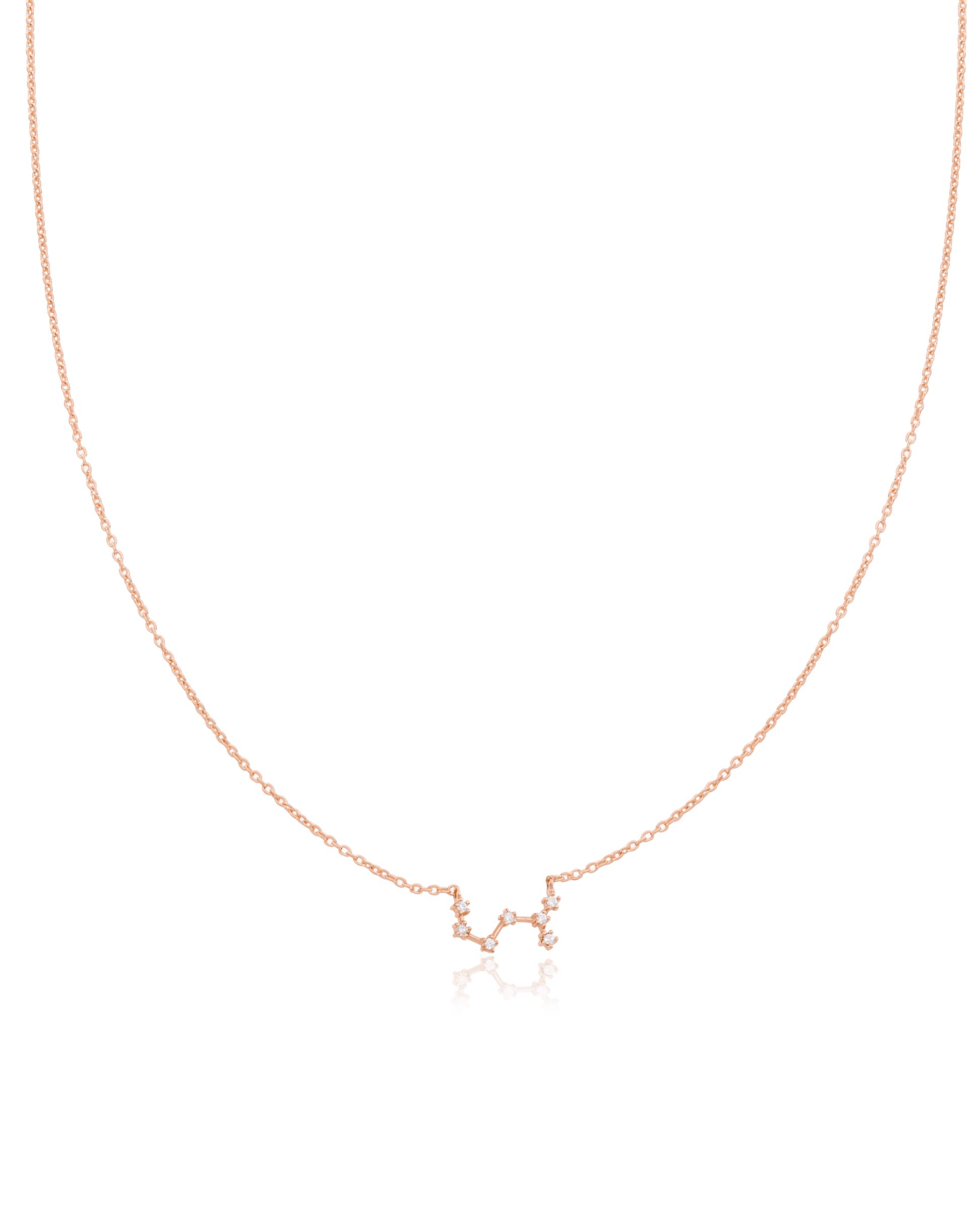 Scorpio Constellation Necklace - 18K Rose Vermeil Necklaces magal-dev 16"