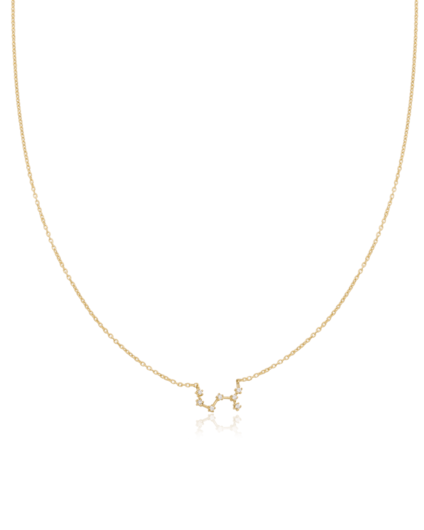 Scorpio Constellation Necklace - 18K Gold Vermeil Necklaces magal-dev 16"