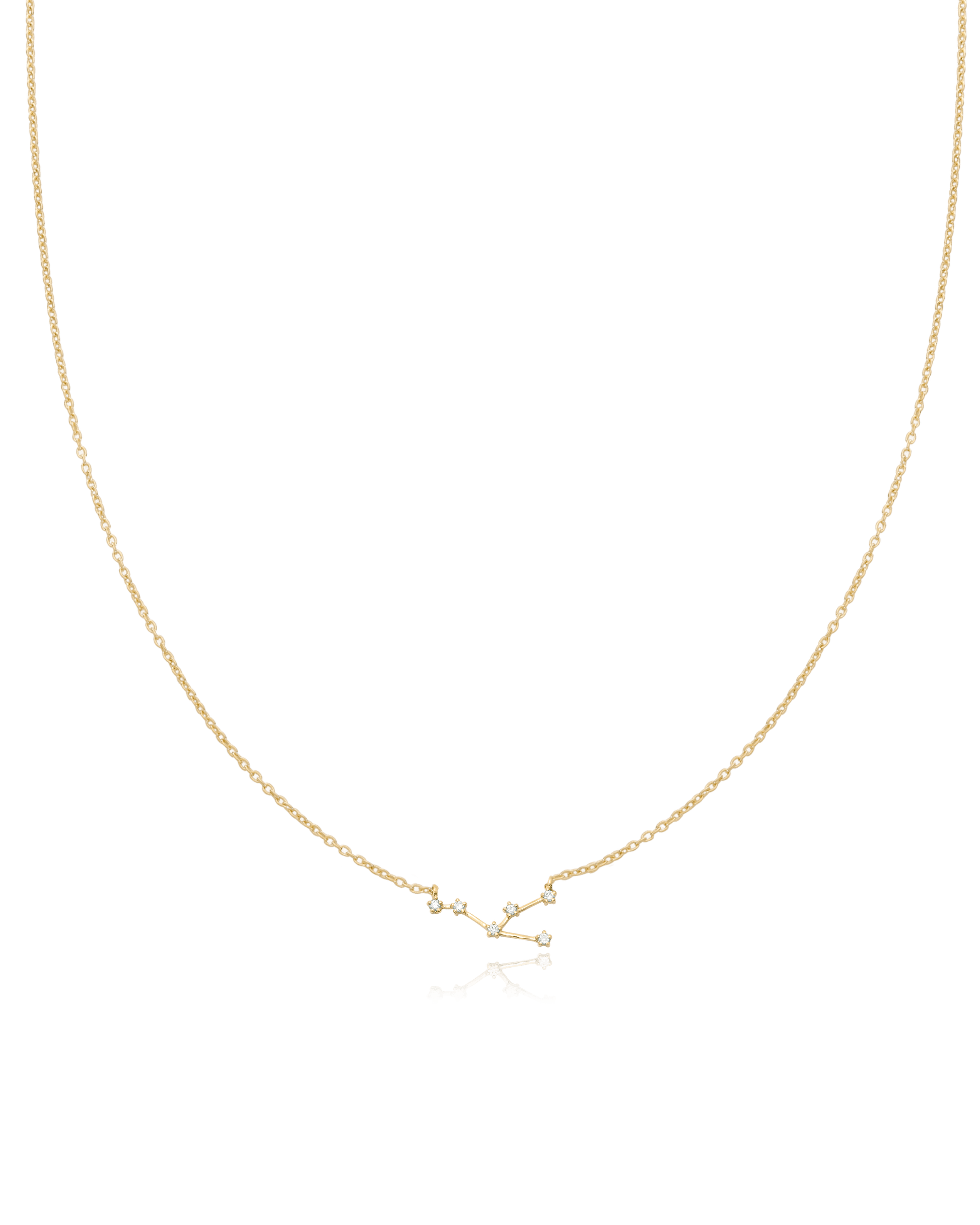 Taurus Constellation Necklace - 18K Gold Vermeil Necklaces magal-dev 16"