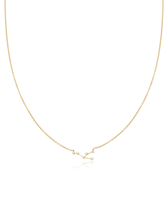 Taurus Constellation Necklace - 18K Gold Vermeil Necklaces magal-dev 16"