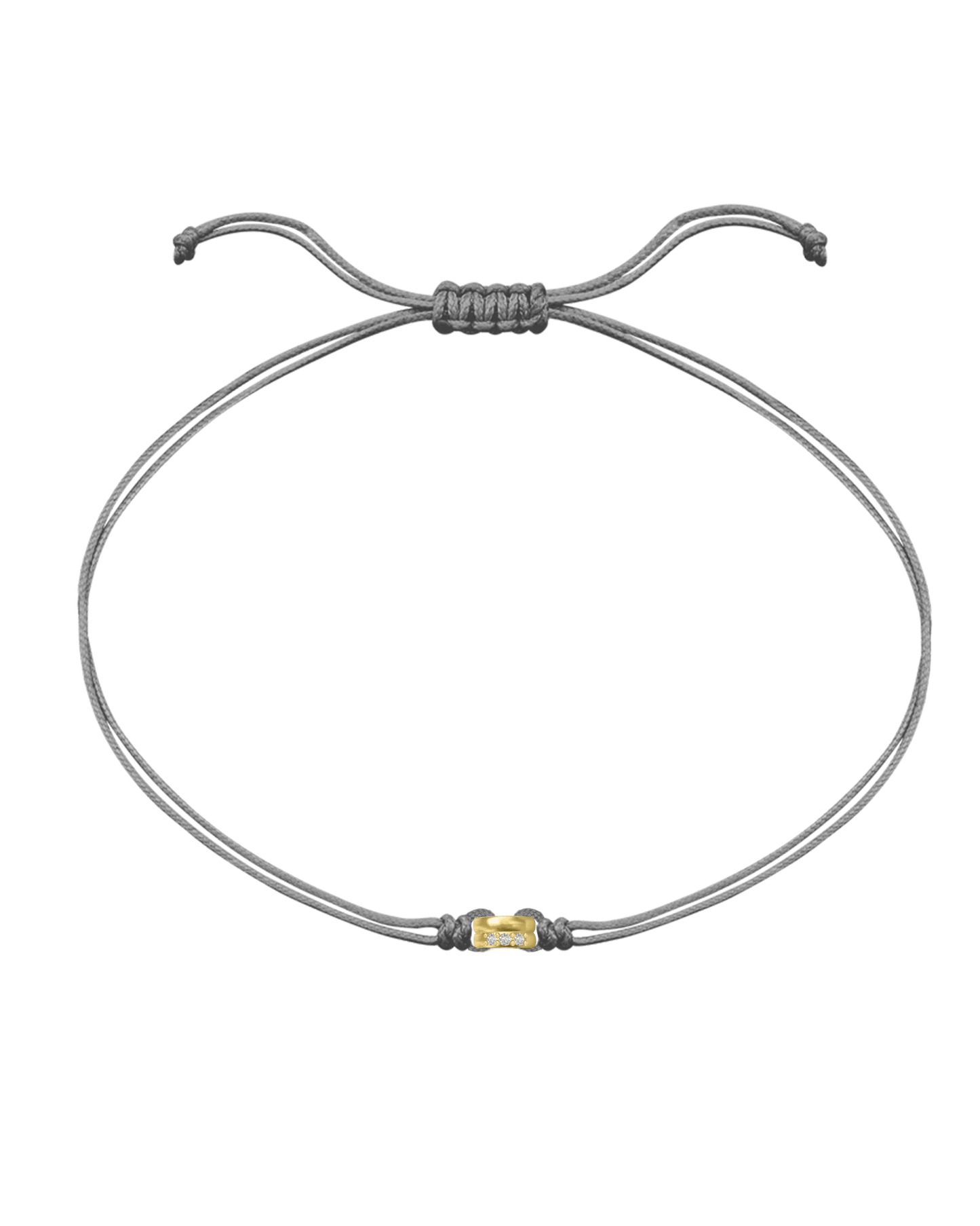 The Diamond Rings of Love - 18K Gold Vermeil Bracelets magal-dev Grey