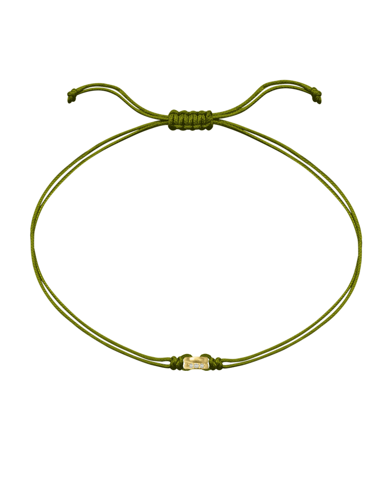 The Diamond Rings of Love - 18K Gold Vermeil Bracelets magal-dev Khaki